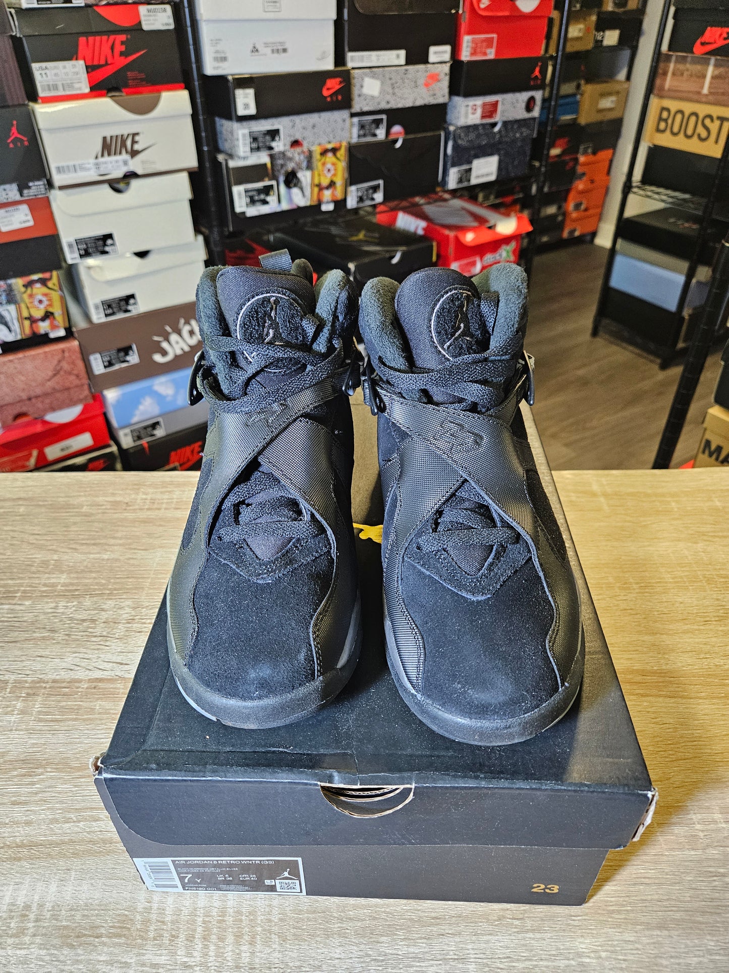 Size 7 - AJ 8 Retro Winterized Gunsmoke