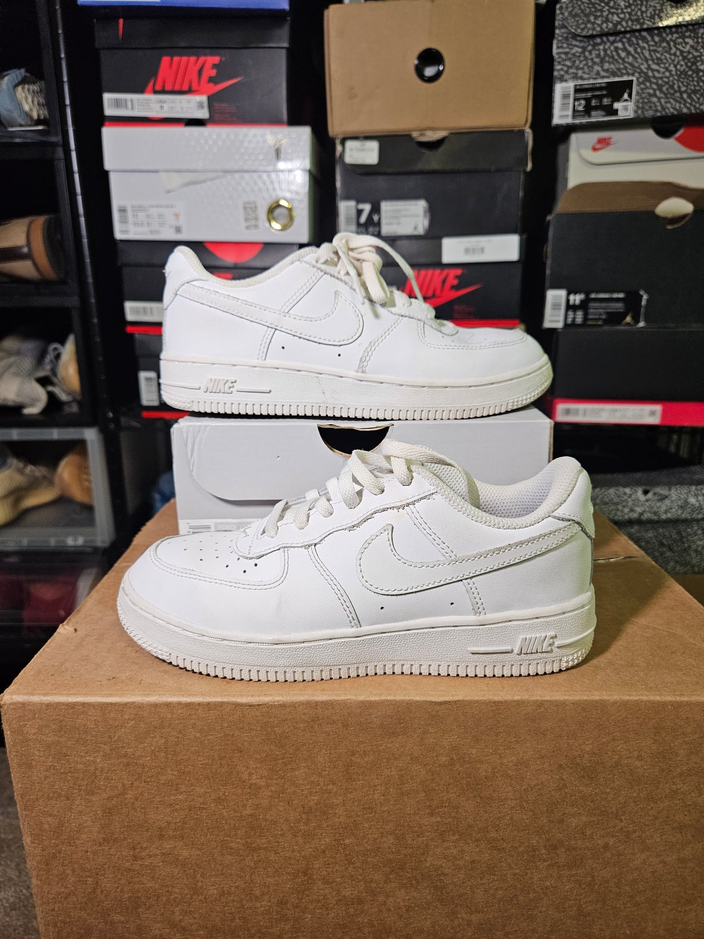 Size 2Y - AF 1 White