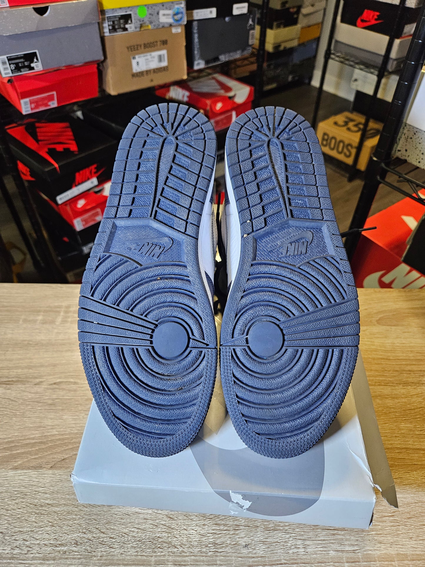 Size 9 - AJ 1 Retro High CO.JP Midnight Navy