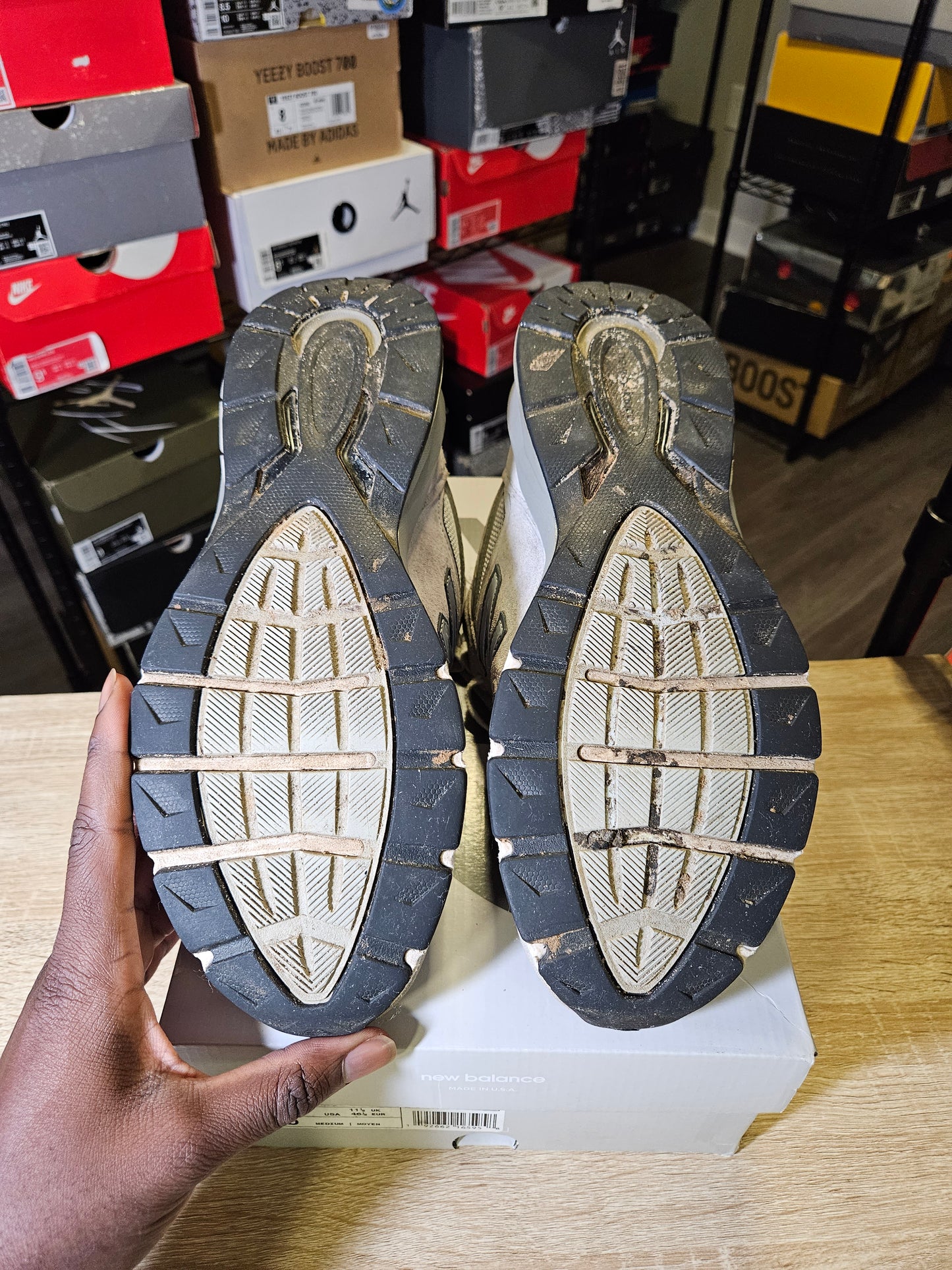 Size 12 - NB 990v5 Made in USA Low Castlerock