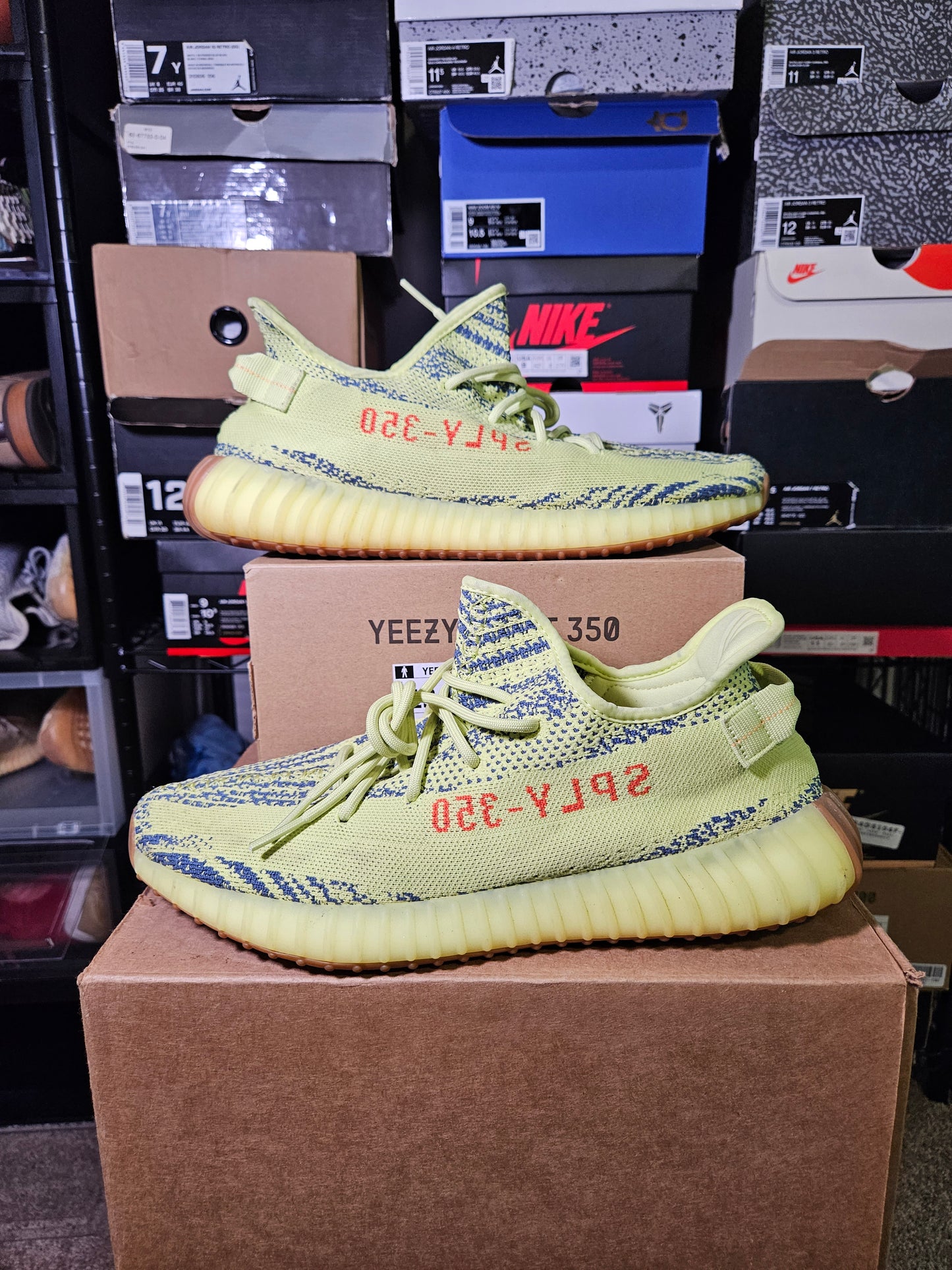 Size 13 - YZY Boost 350 V2 Low Semi Frozen Yellow