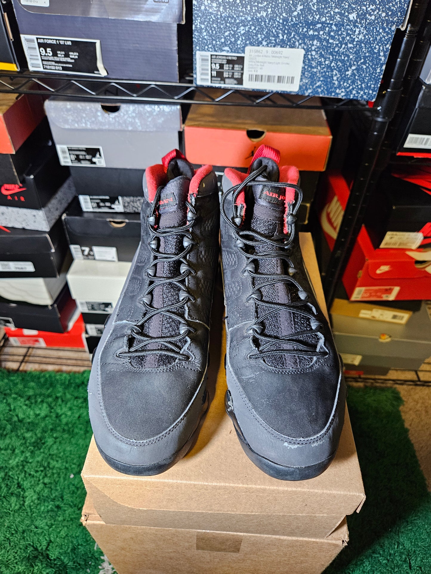 Size 11 - AJ 9 Retro 2010 Charcoal