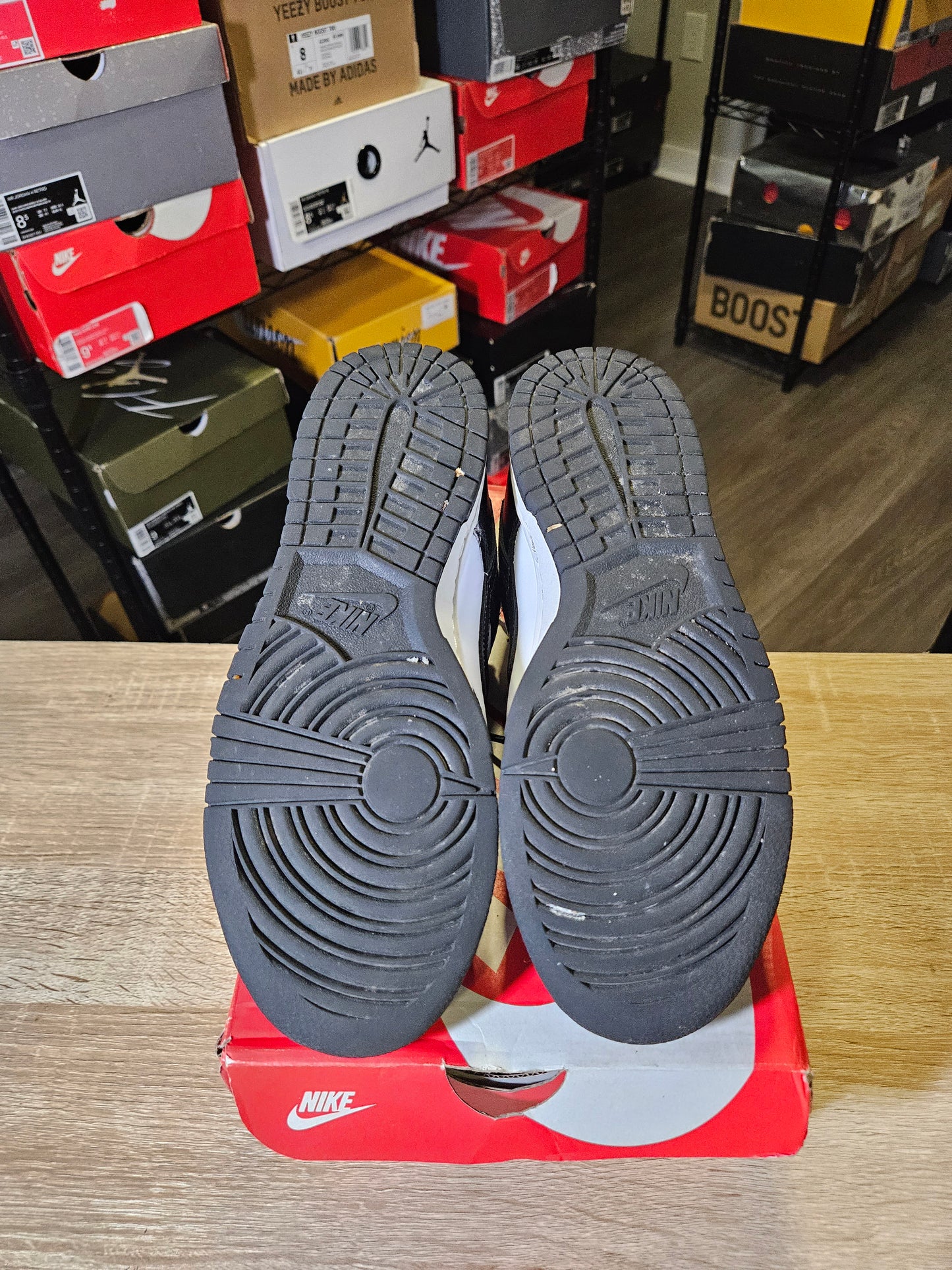 Size 8 - Dunk Low Black White