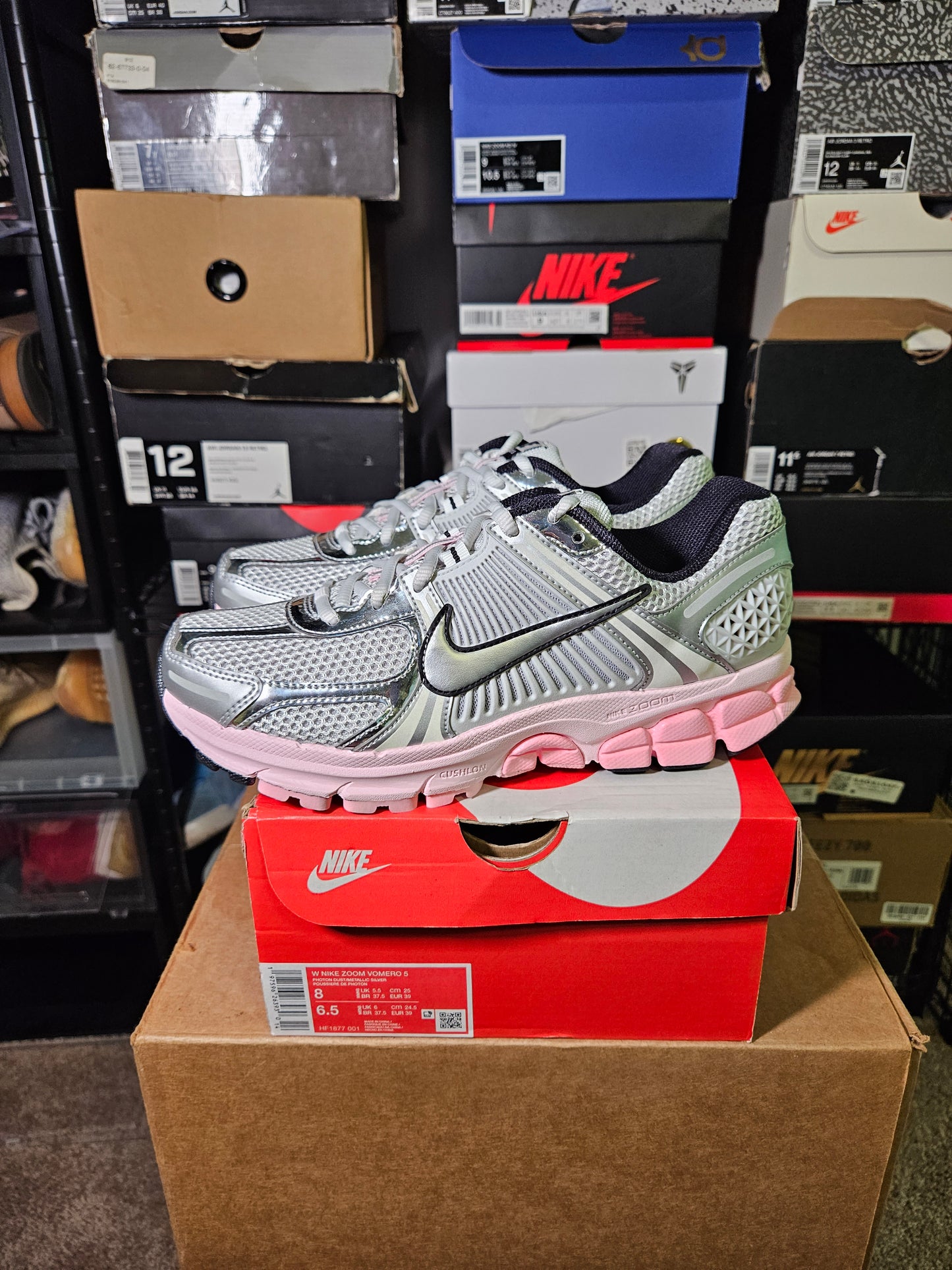 Size 8W/6.5M - Air Zoom Vomero 5 Photon Dust Pink Foam