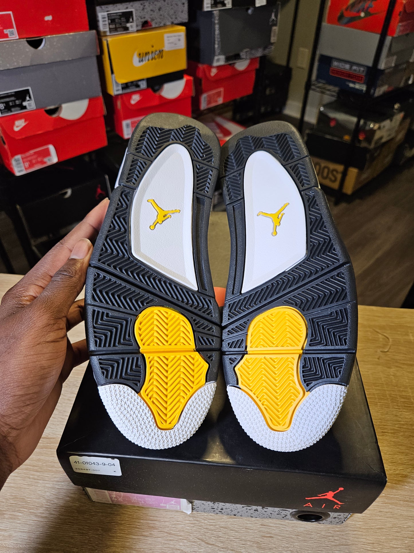 Size 8 - AJ 4 Retro Low Cool Grey