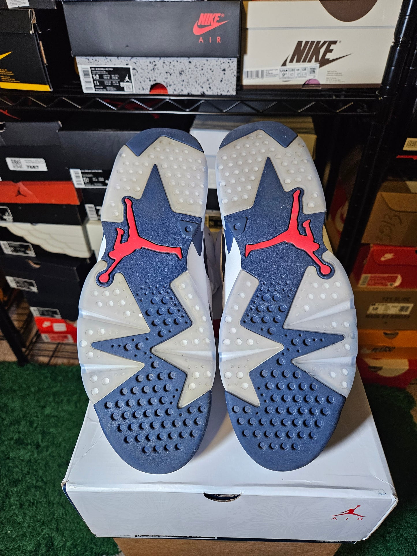 Size 12 - AJ 6 Retro 2024 Olympic