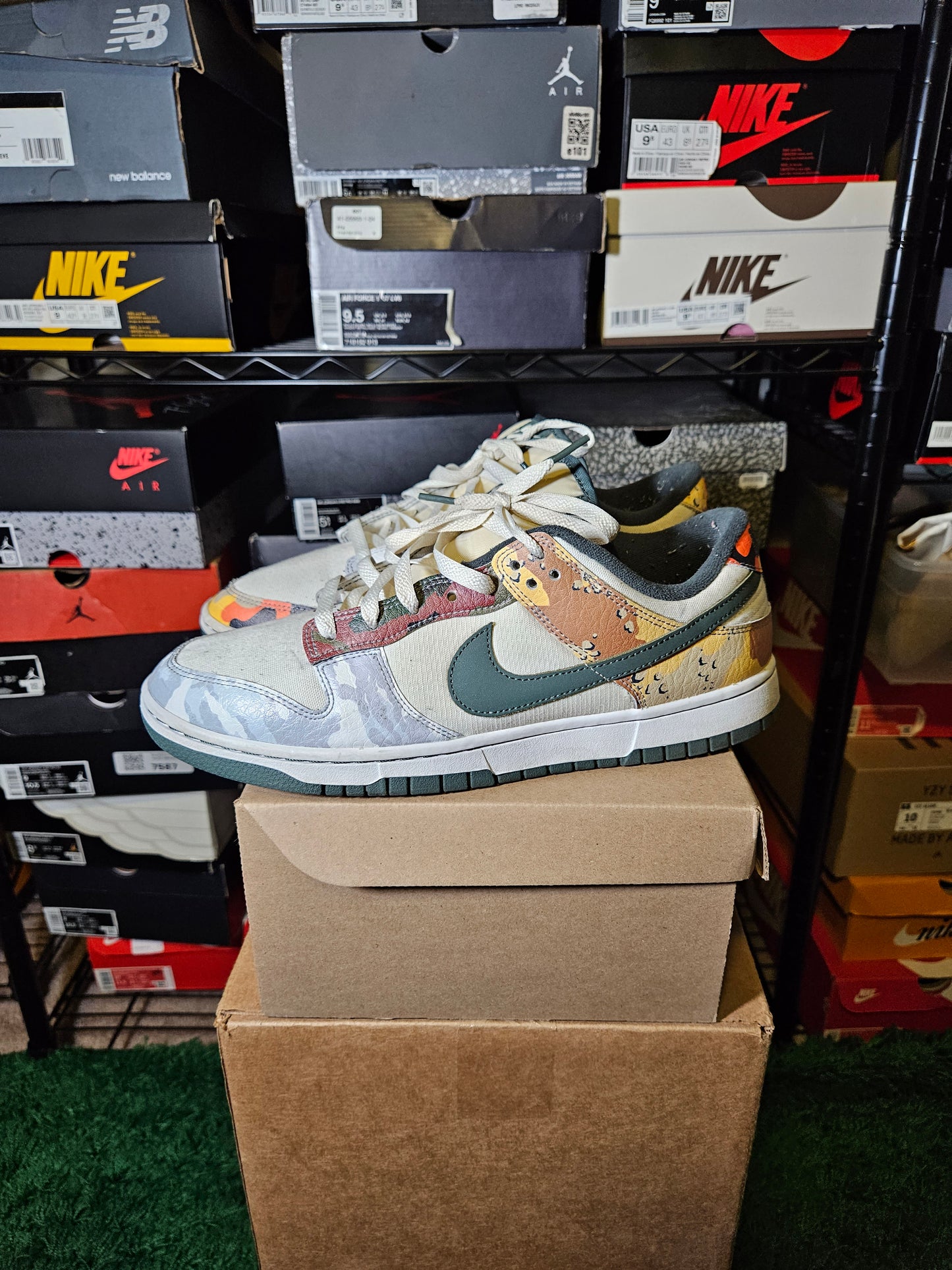 Size 11.5 - Dunk SE Low Sail Multi-Camo