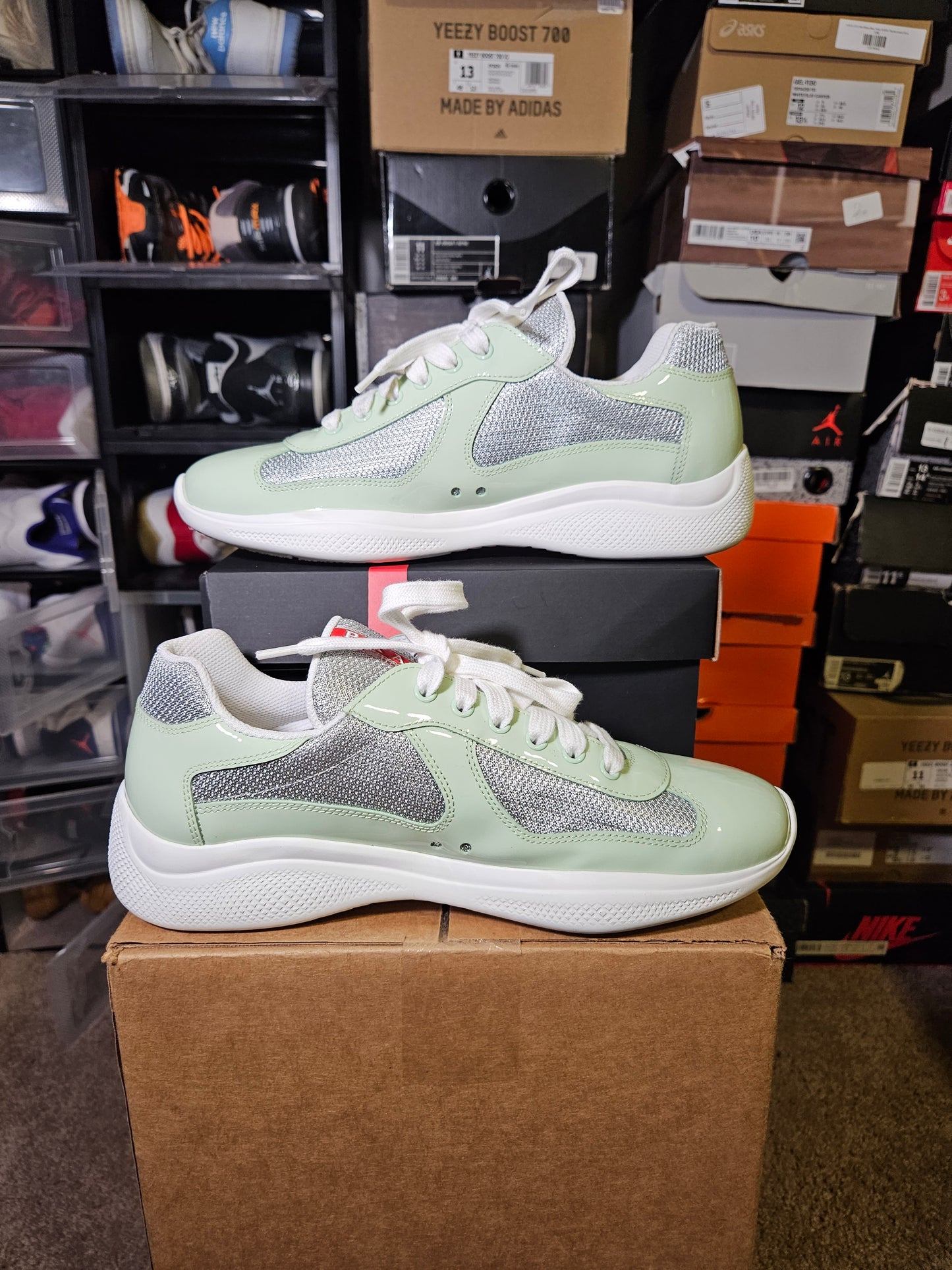 Size 8UK/9US - Prada America's Cup Green