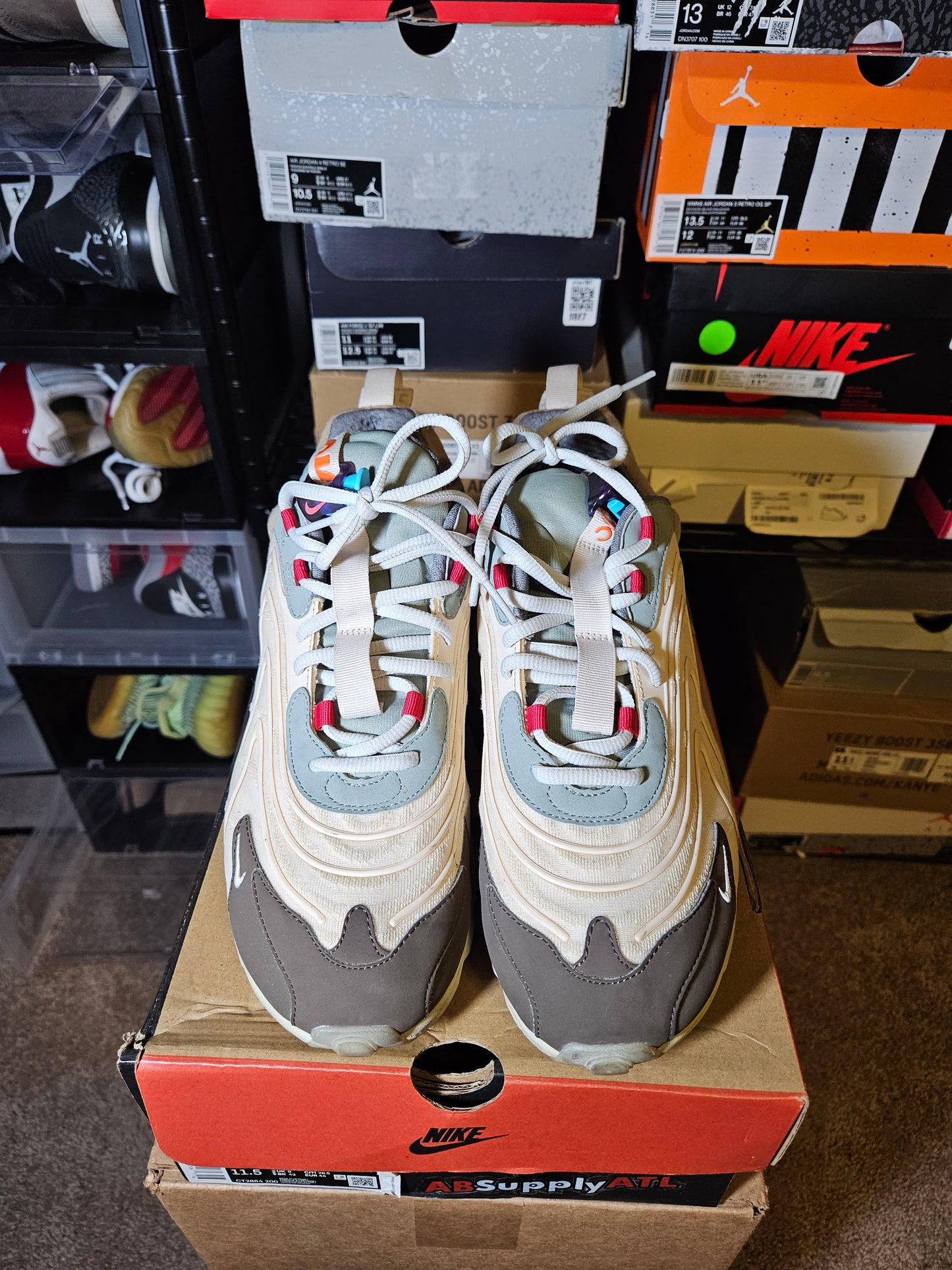 Size 10 - Travis Scott x Air Max 270 React ENG Cactus Trails