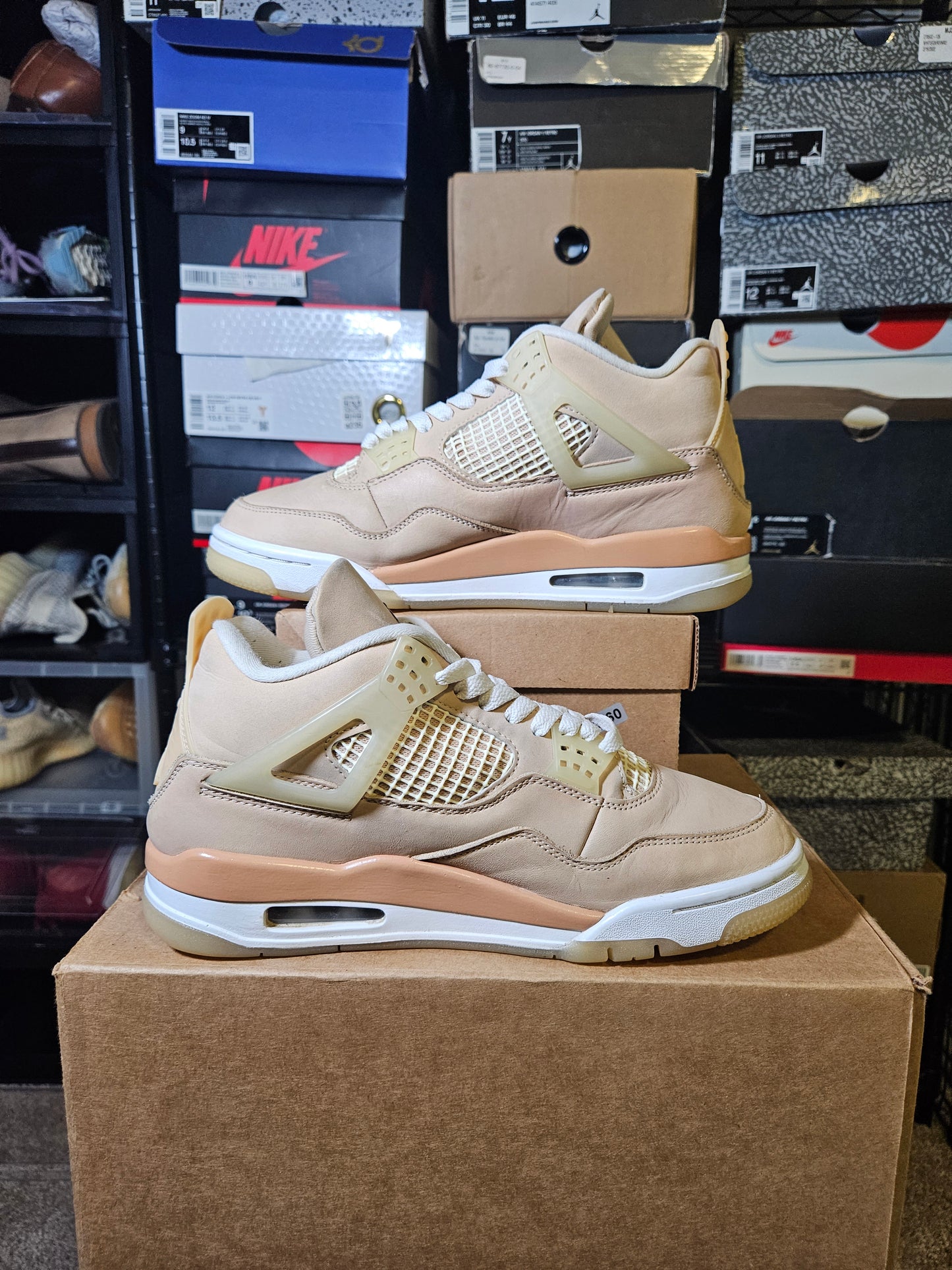 Size 9.5W/8M - AJ 4 Retro Shimmer