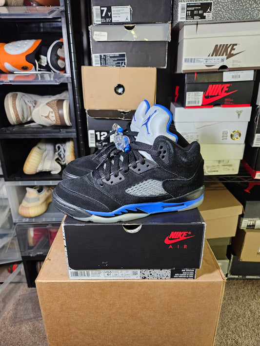 Size 6.5 - AJ 5 Retro Mid Racer Blue