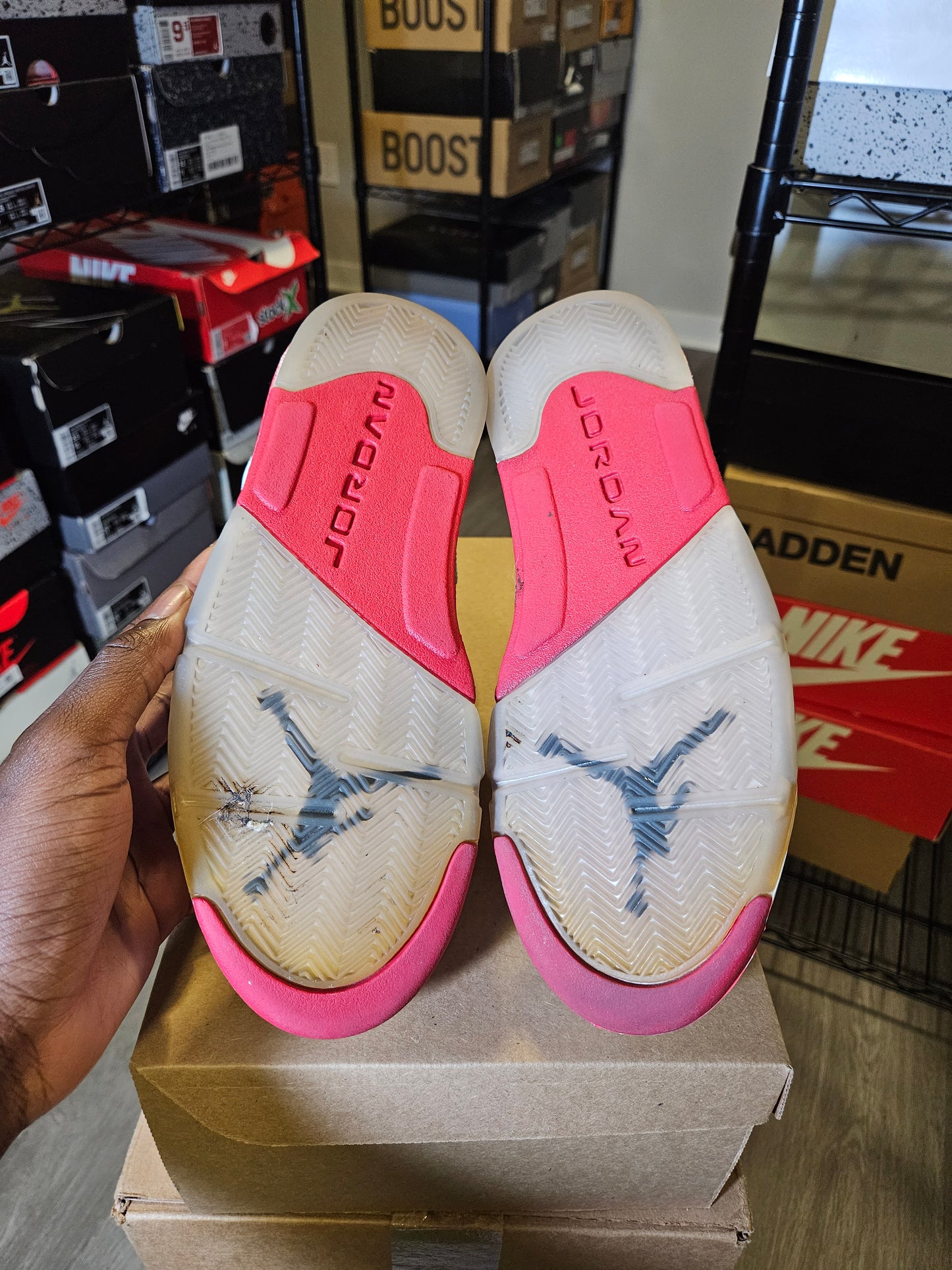 Size 8 - AJ 5 Retro 2013 Fire Red