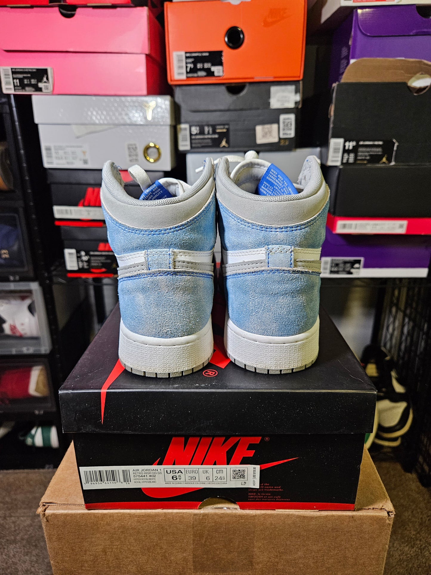 Size 6.5 - AJ 1 Retro OG High Hyper Royal