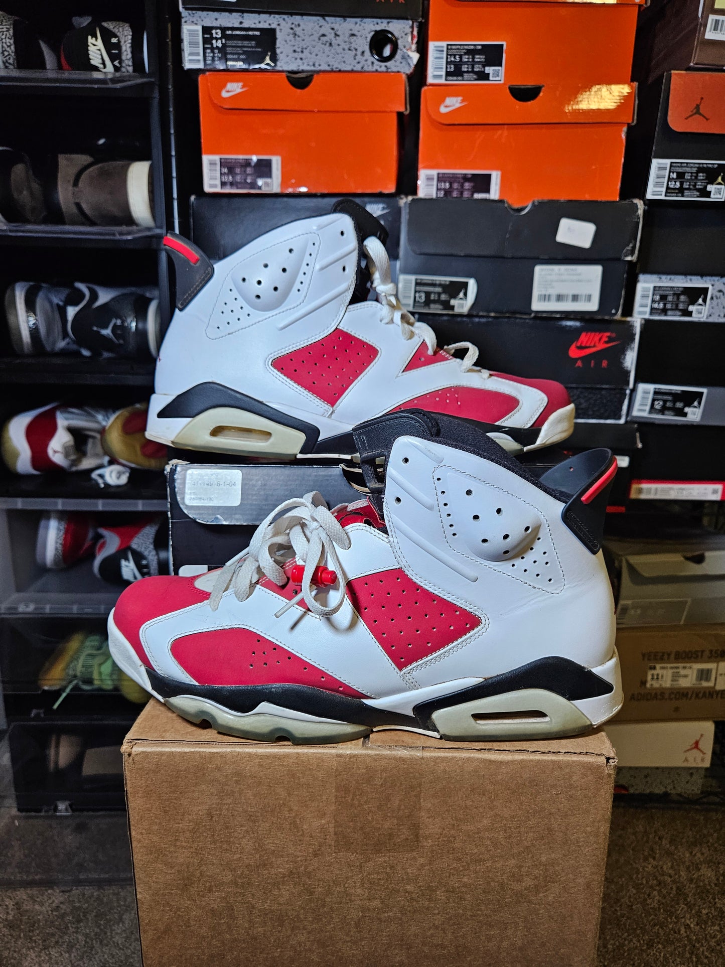 Size 13 - AJ 6 Retro 2014 Carmine