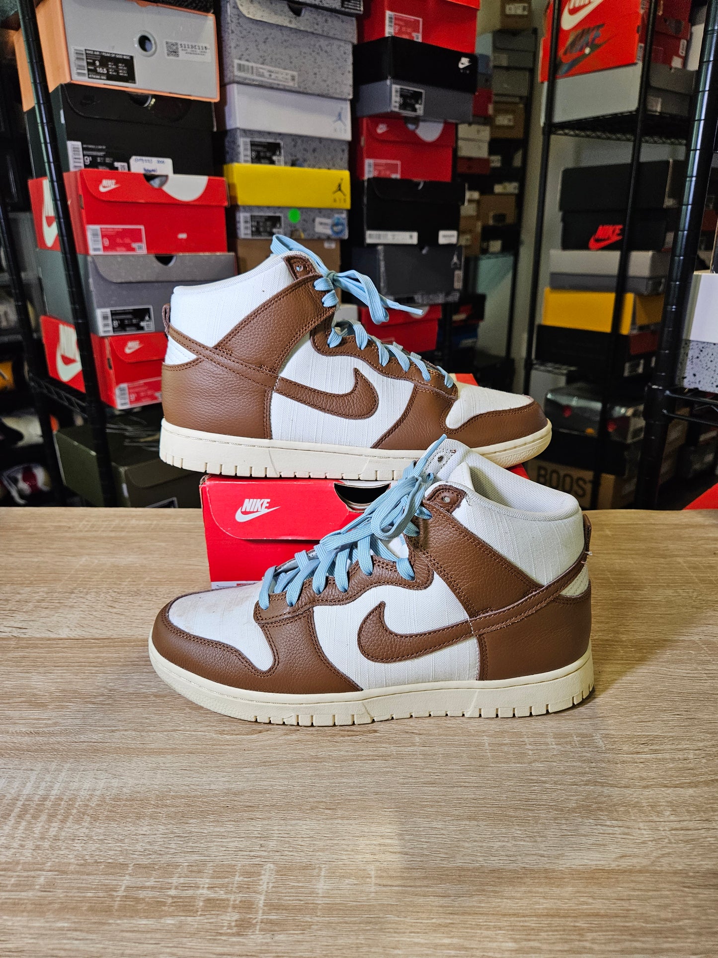 Size 10.5 - Dunk Vintage High Certified Fresh - Pecan