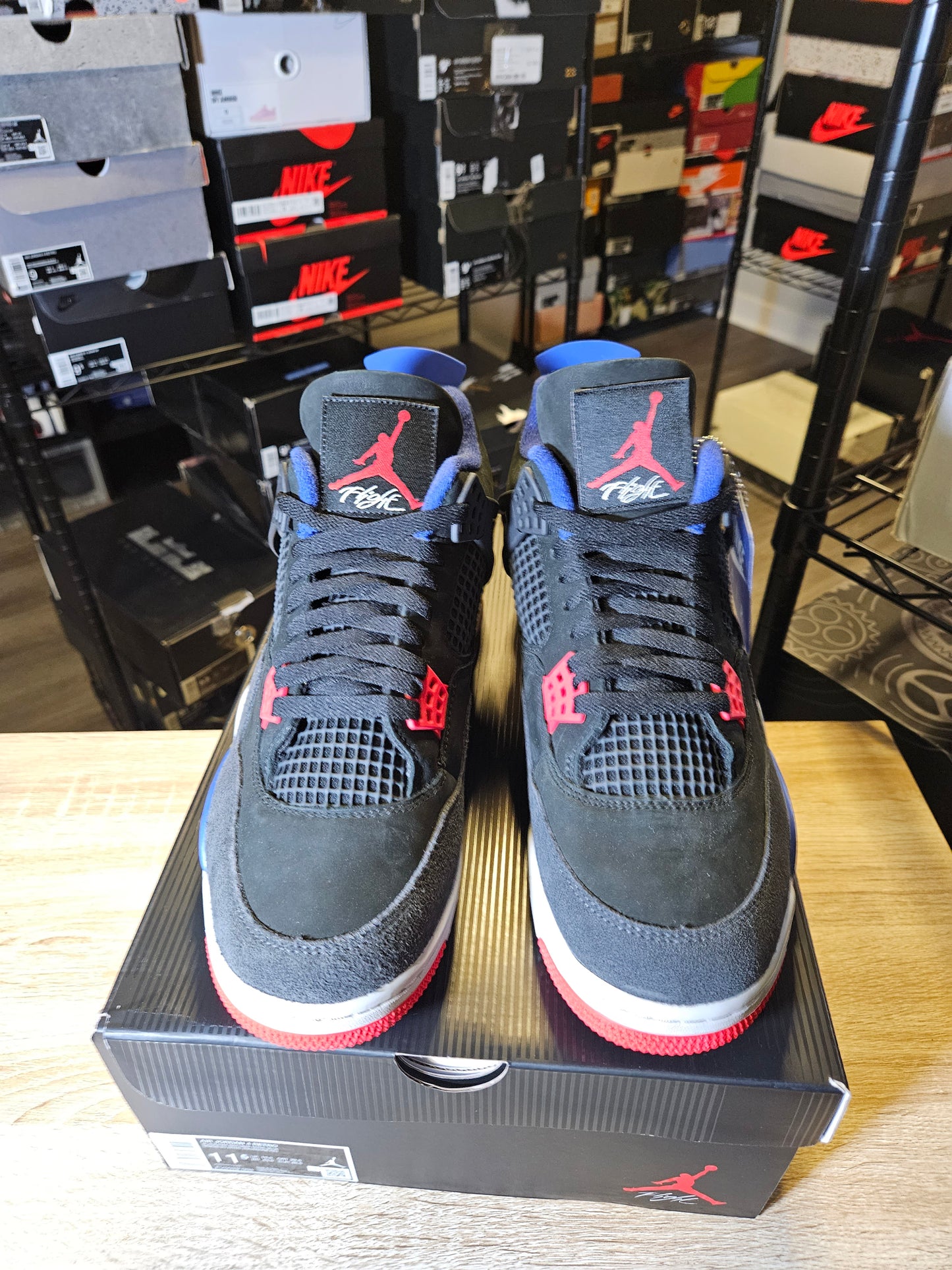 Size 11.5 - AJ 4 Retro Rare Air - White Lettering