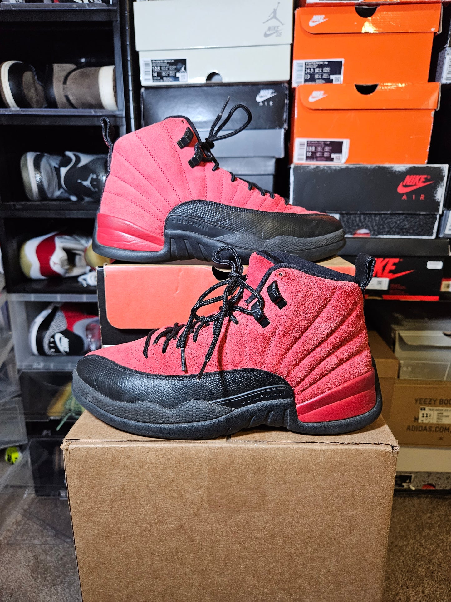 Size 8.5 - AJ 12 Retro Reverse Flu Game 2020
