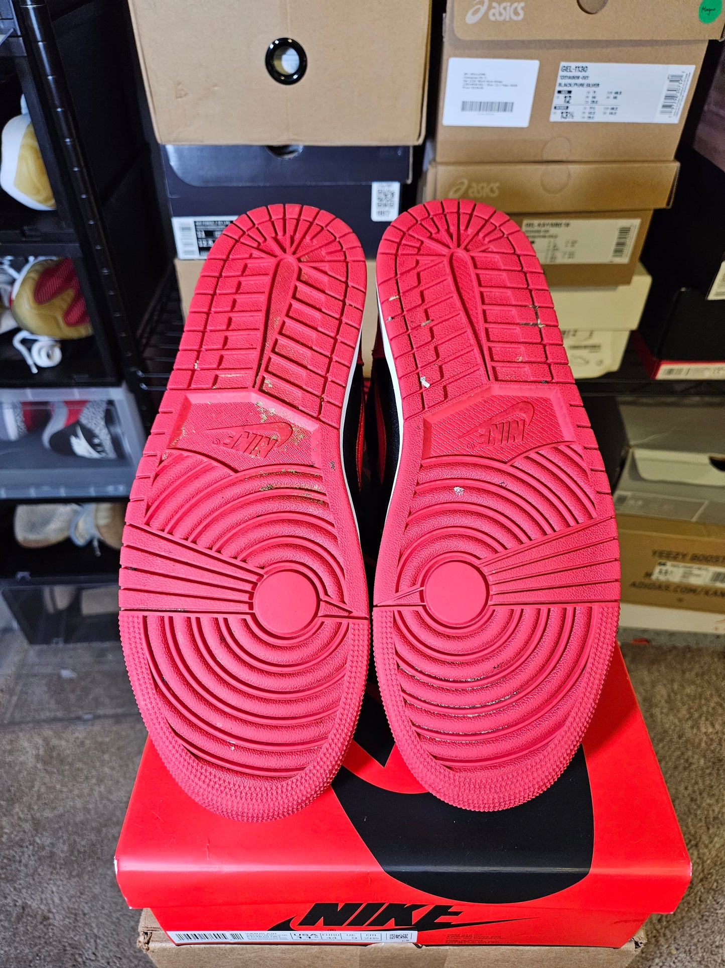 Size 11.5W/10M - AJ1 Satin Bred