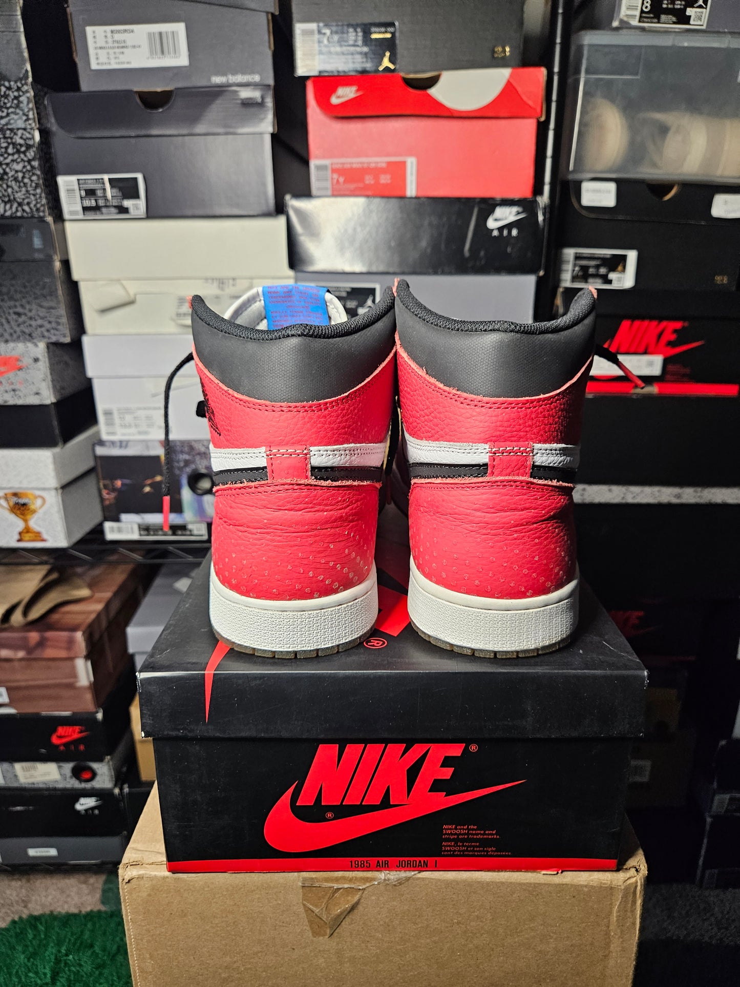 Size 11 - AJ 1 Origin Story Gym Red 2018