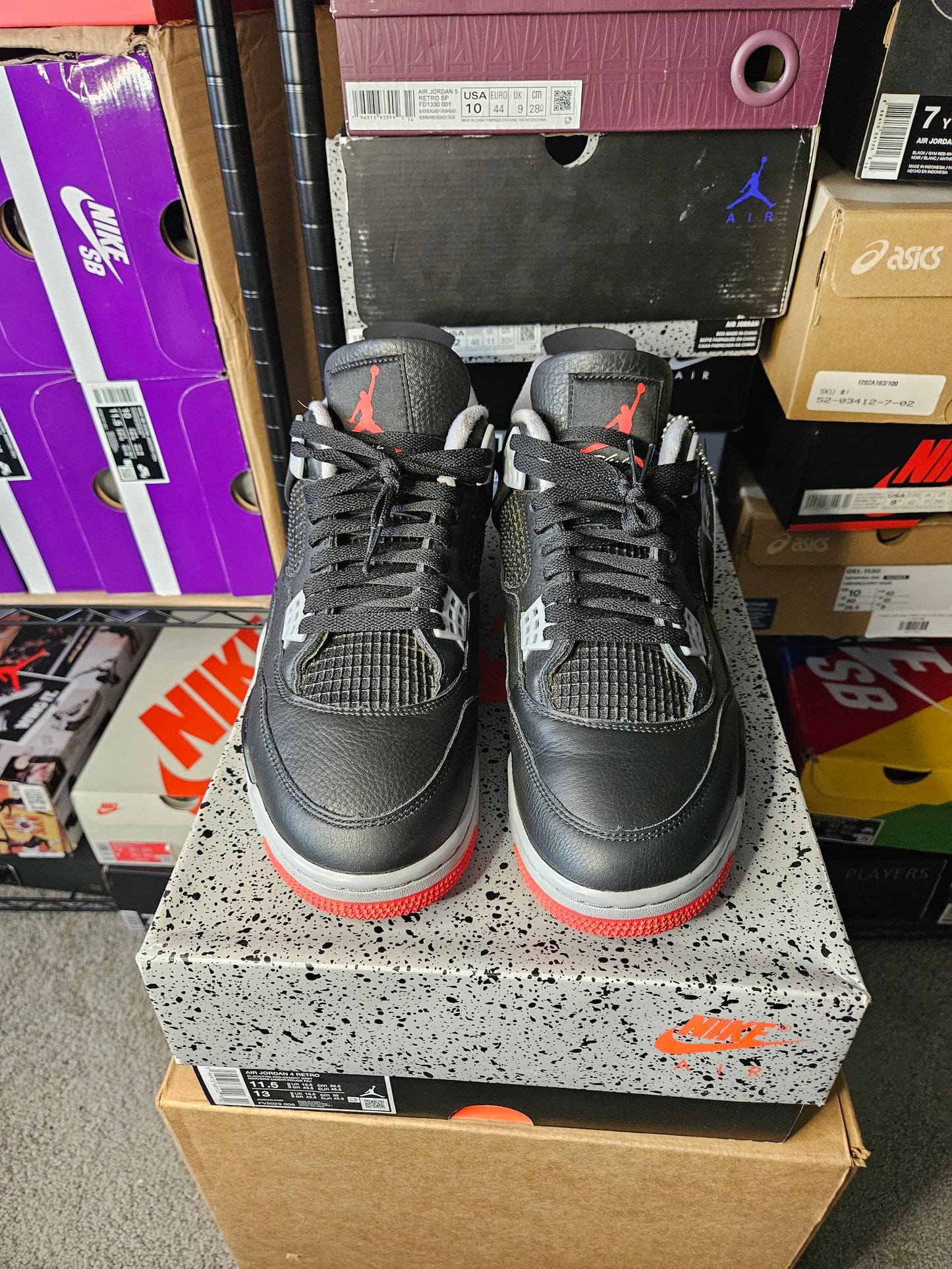 Size 11.5 - AJ 4 Retro Bred Reimagined