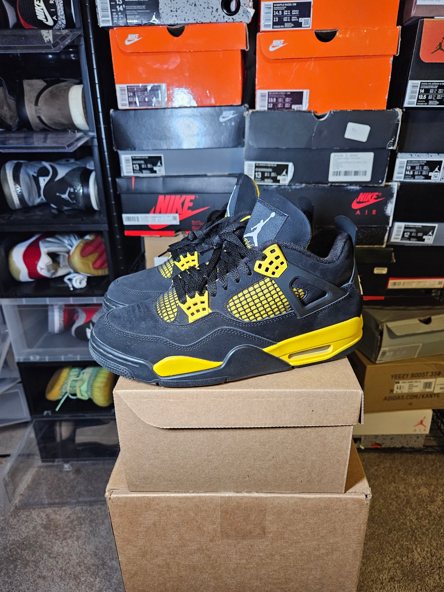 Size 8 - AJ 4 Retro Mid Thunder