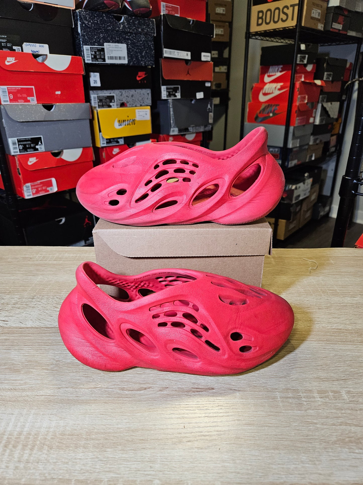 Size 7 - adidas Yeezy Foam Runner Vermillion