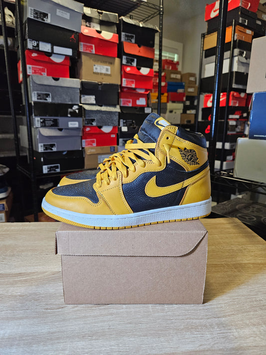 Size 9.5 - AJ 1 Retro OG High Pollen