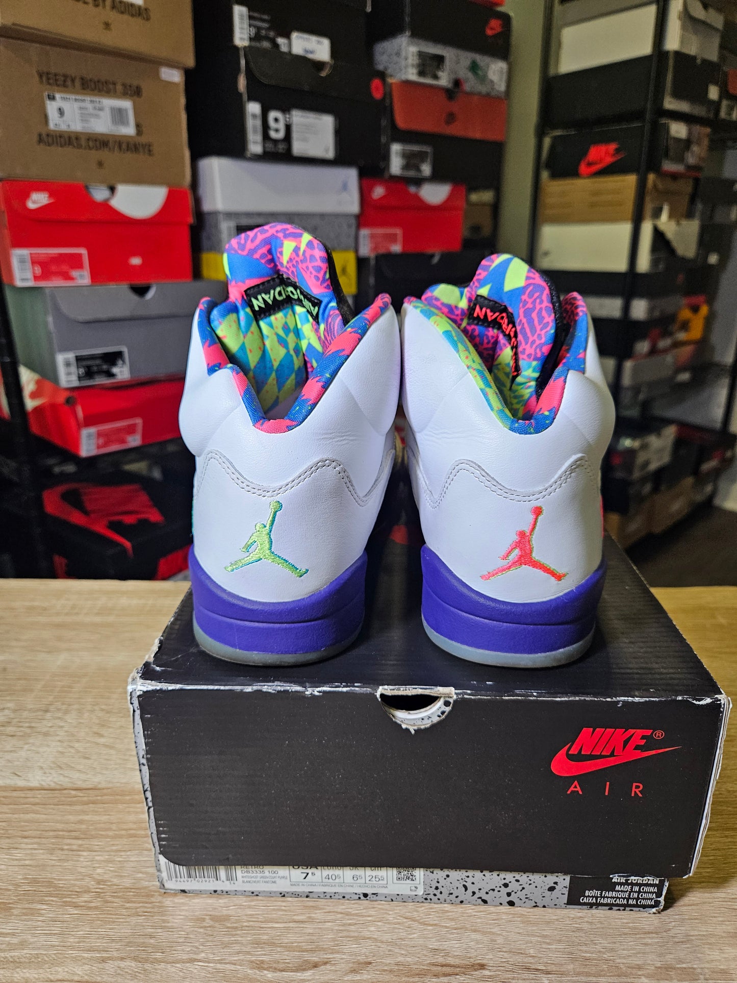 Size 7.5 - AJ 5 Retro Alternate Bel-Air 2020