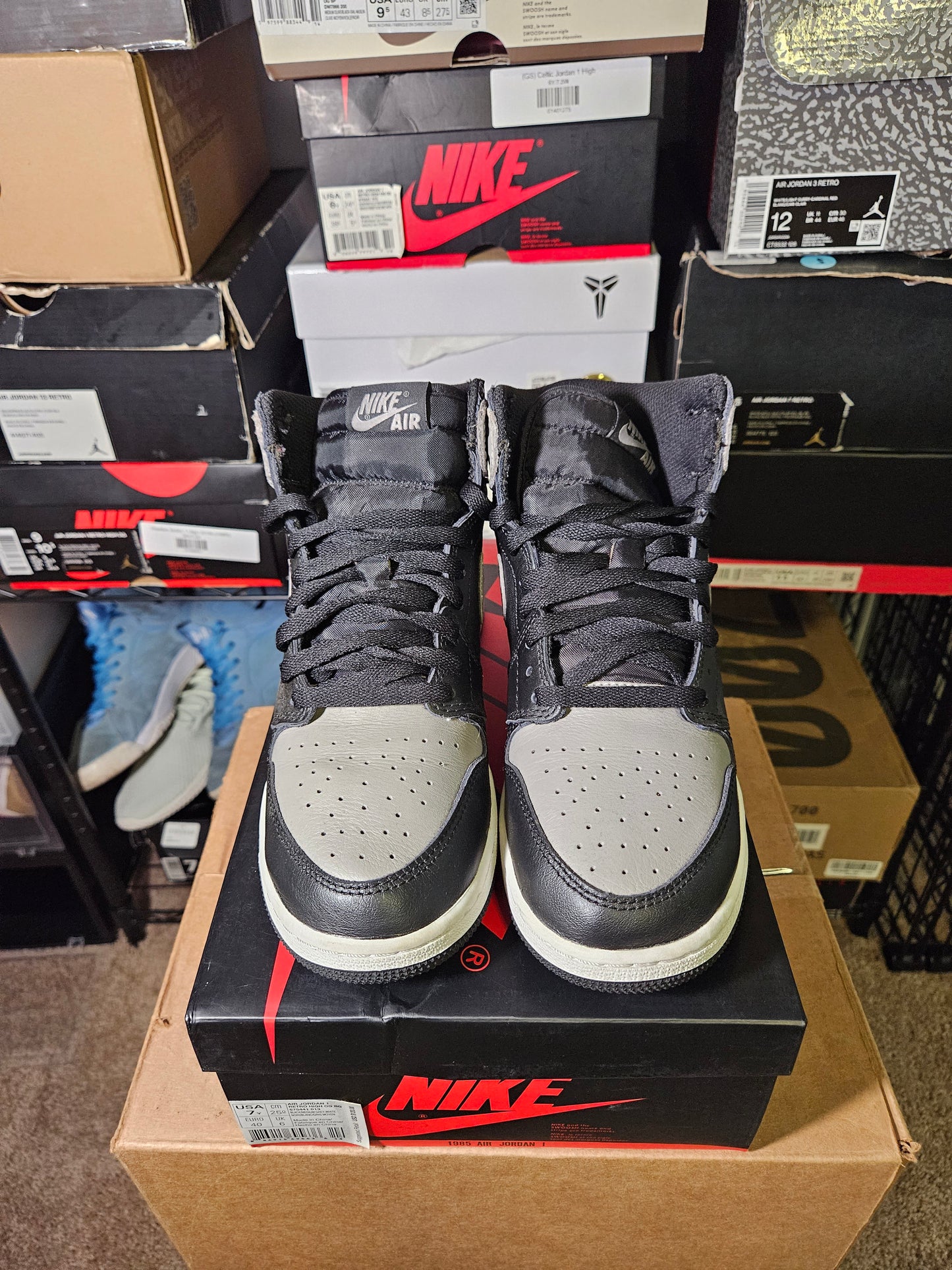Size 7 - AJ 1 Retro OG High Shadow