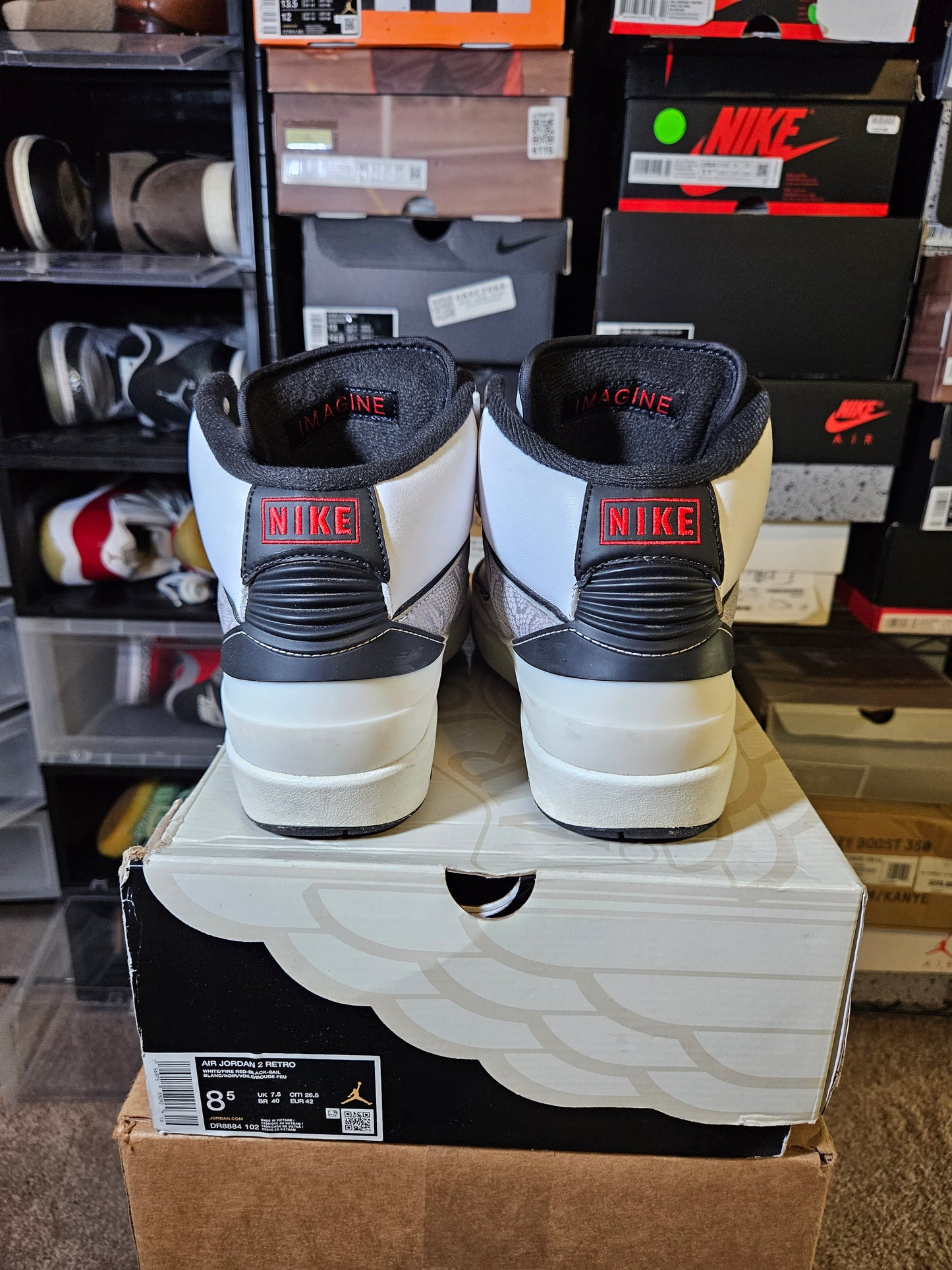 Size 8.5 - AJ 2 Retro Python