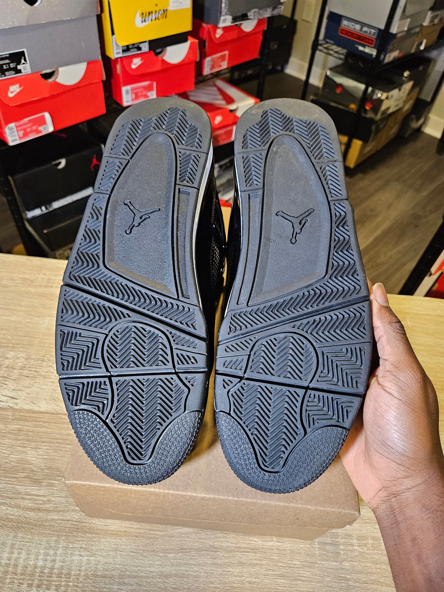 Size 13 - AJ 4 Retro 11Lab4 - Black