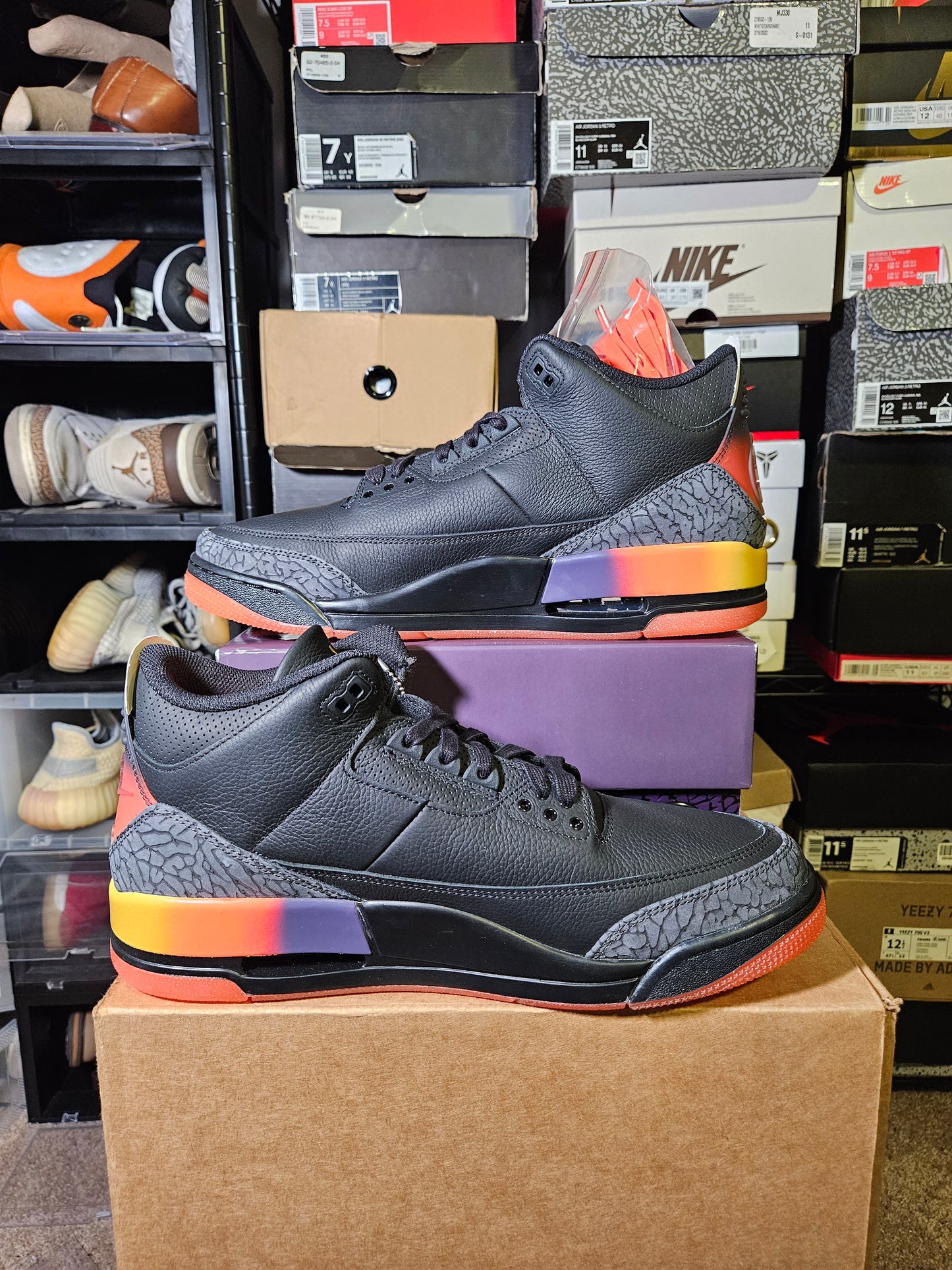 Size 12.5 - J. Balvin x Air Jordan 3 Retro Rio
