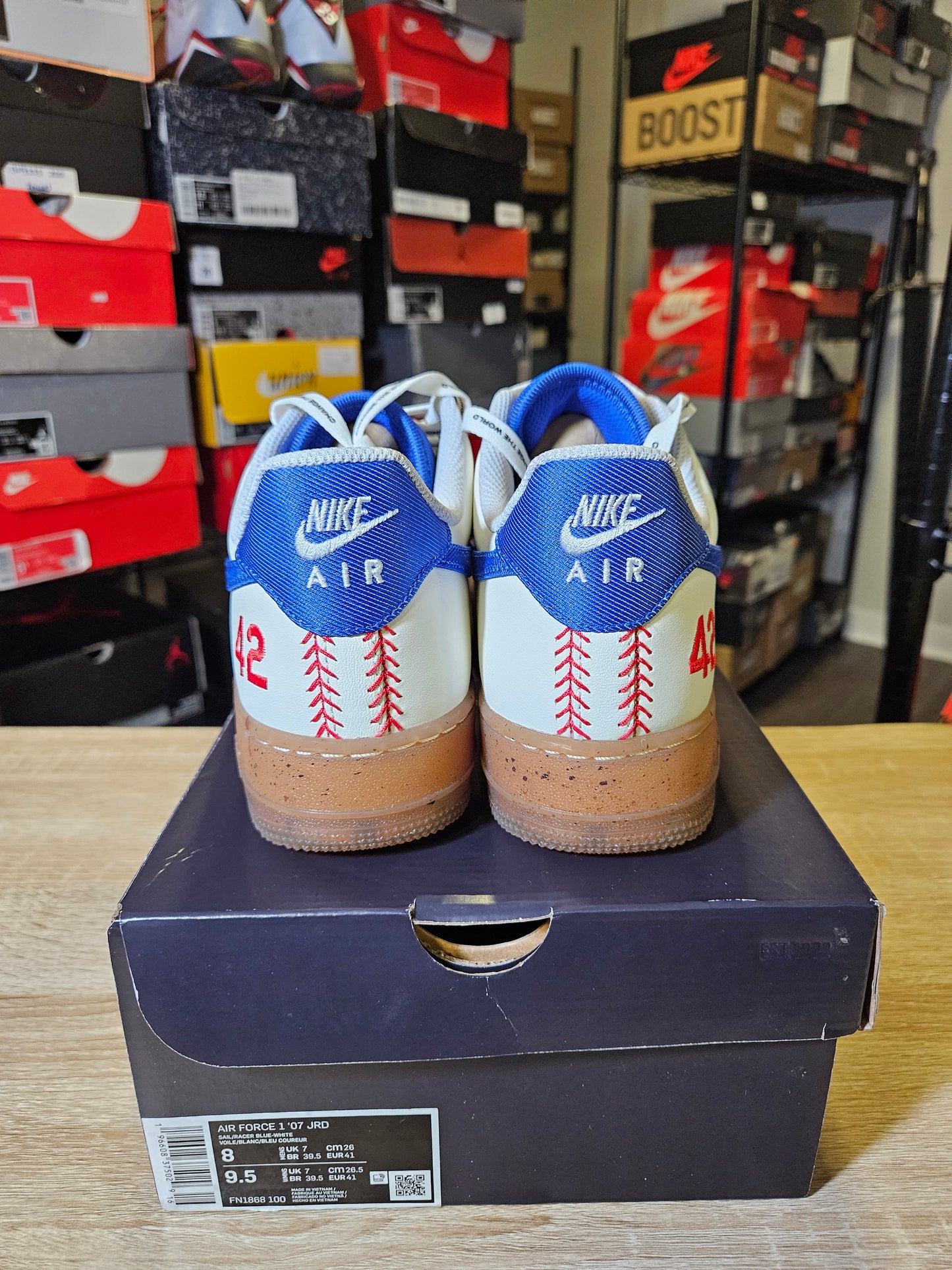 Size 8 - AF1 Low Jackie Robinson