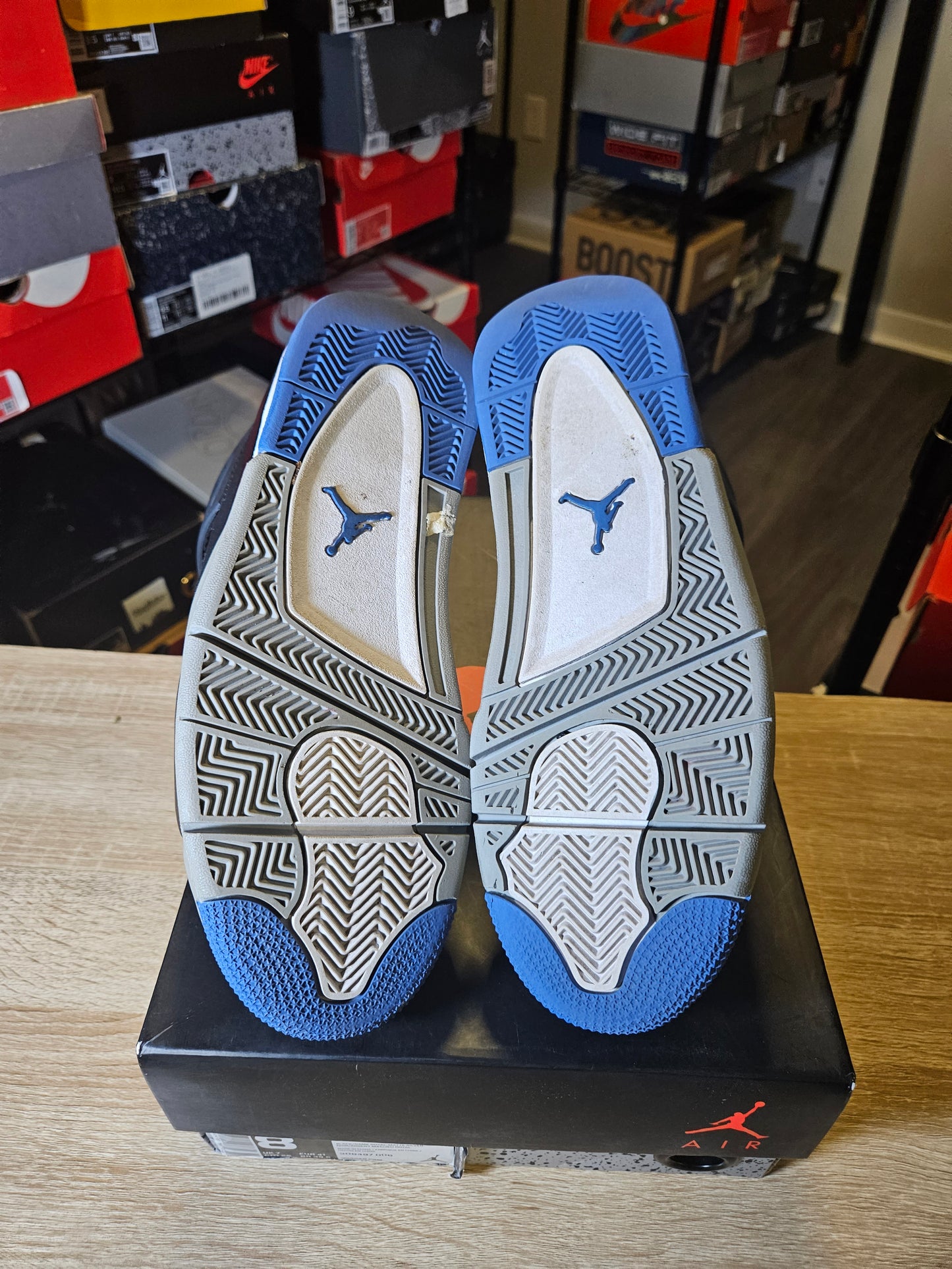 Size 8 - AJ 4 Retro Motorsports Alternate 2017