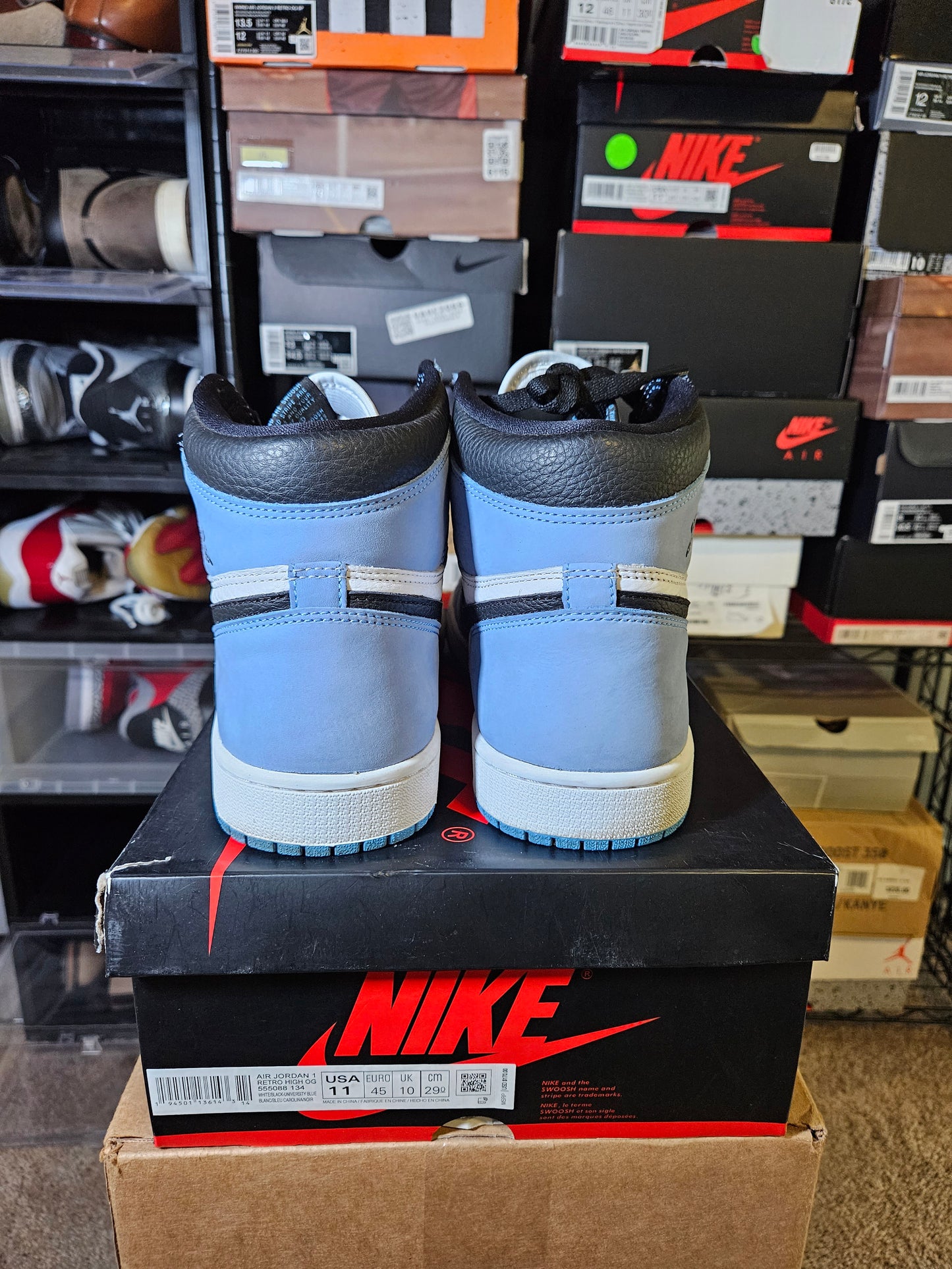 Size 11 - AJ 1 Retro OG High University Blue