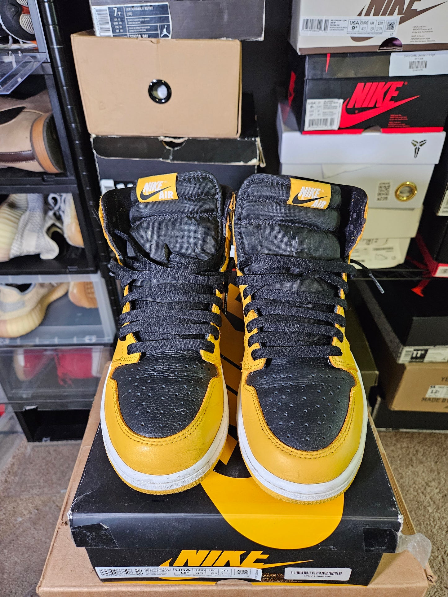 Size 9.5 - AJ 1 Retro OG High Pollen