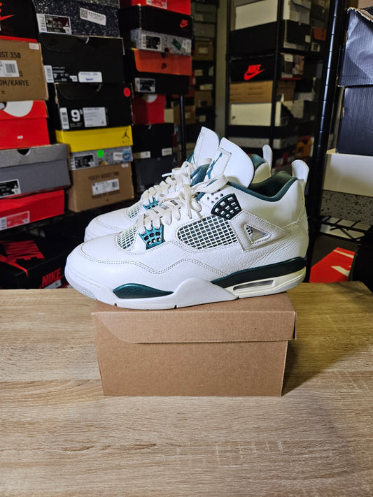 Size 10 - AJ 4 Retro Oxidized Green
