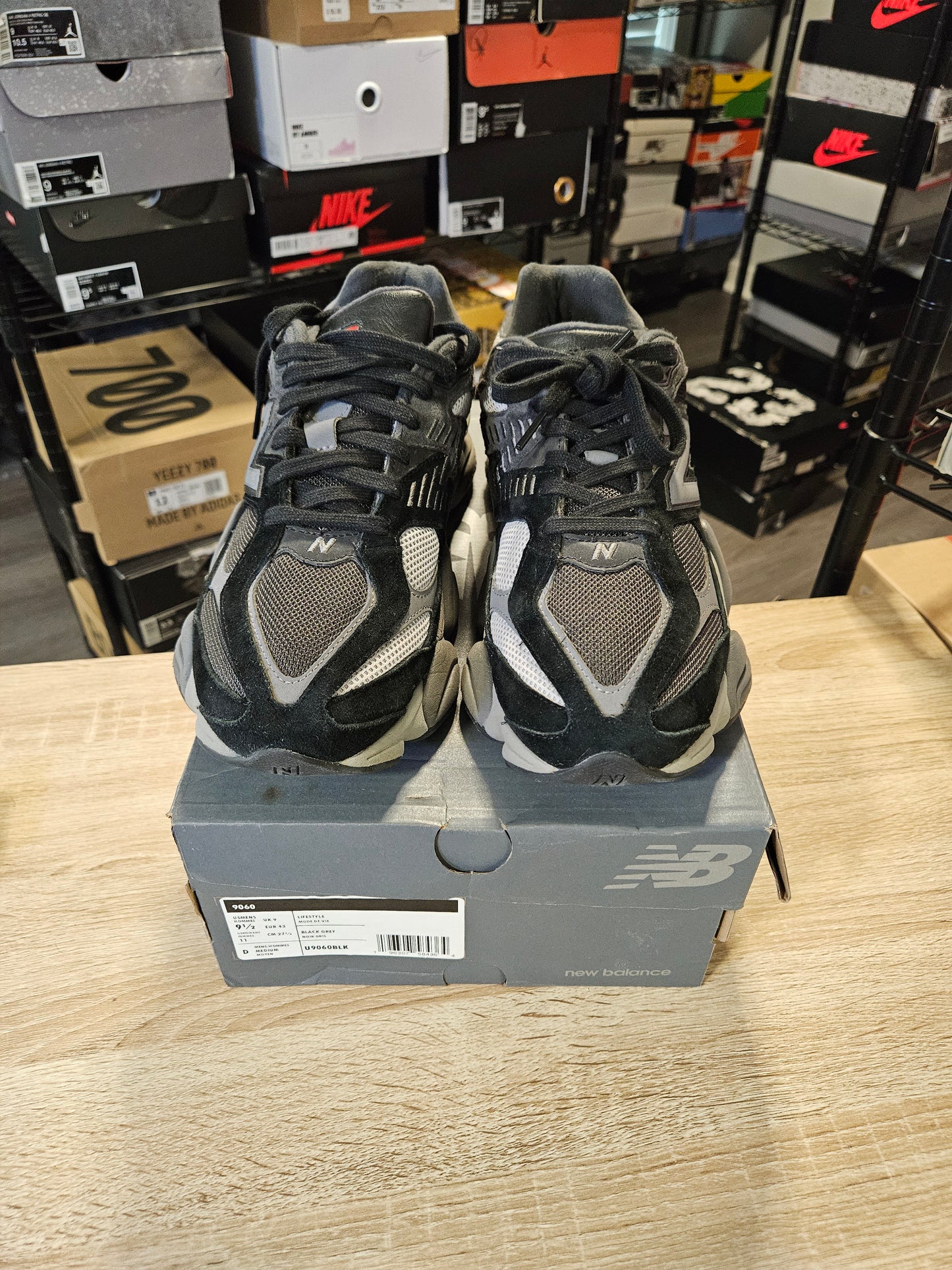 Size 9.5 - NB 9060 Black Castlerock
