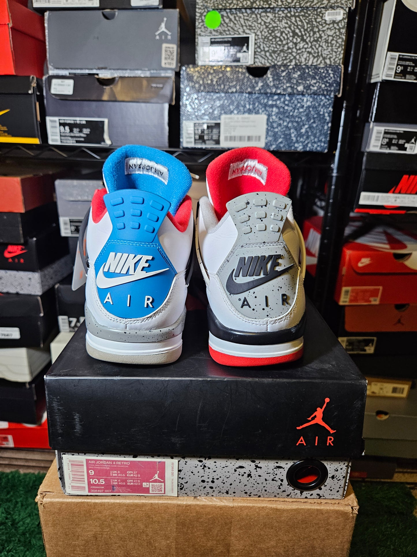 Size 9 - Jordan 4 Retro SE Mid What The 4