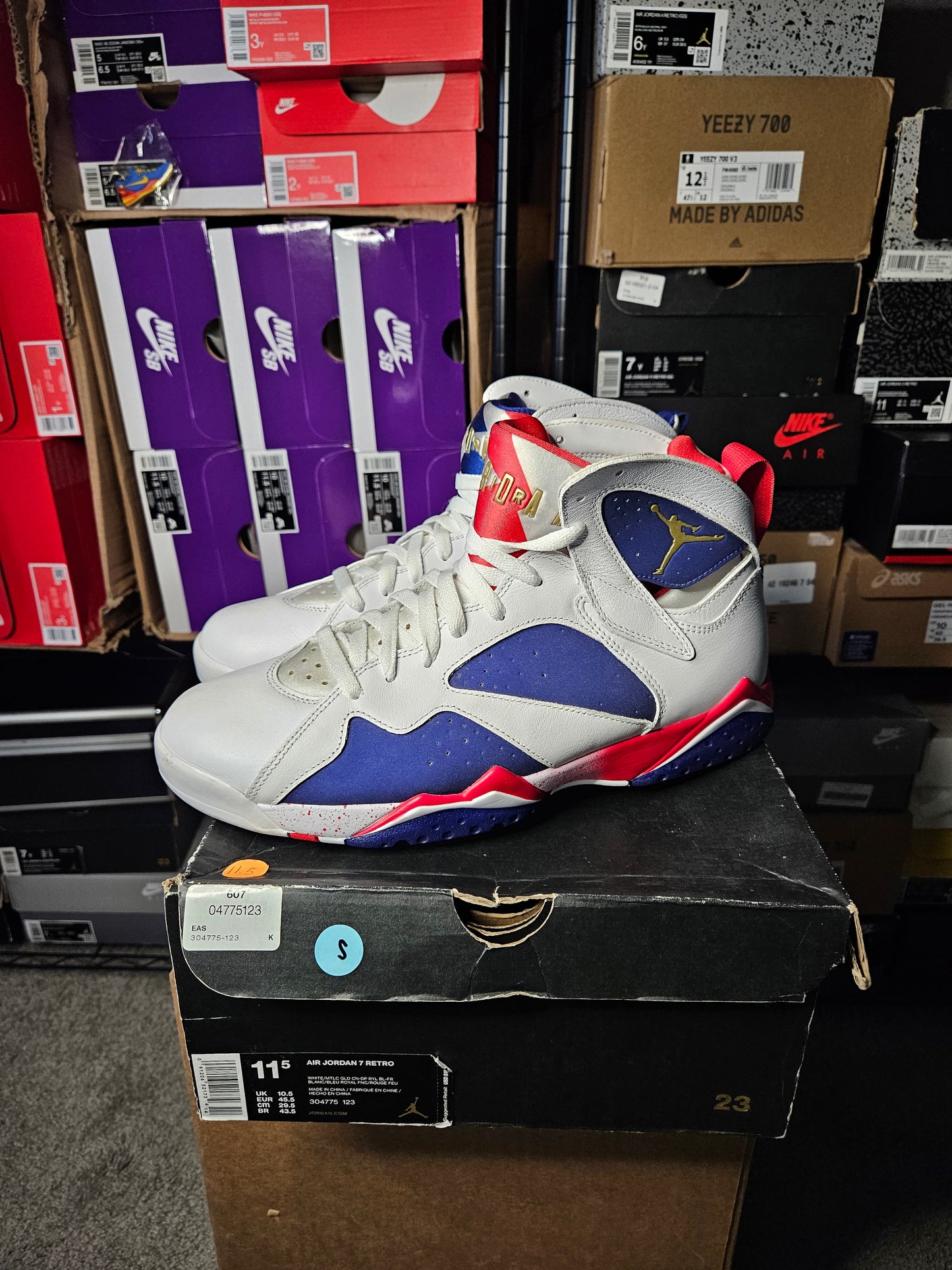Size 11.5 - AJ 7 Retro Tinker Alternate