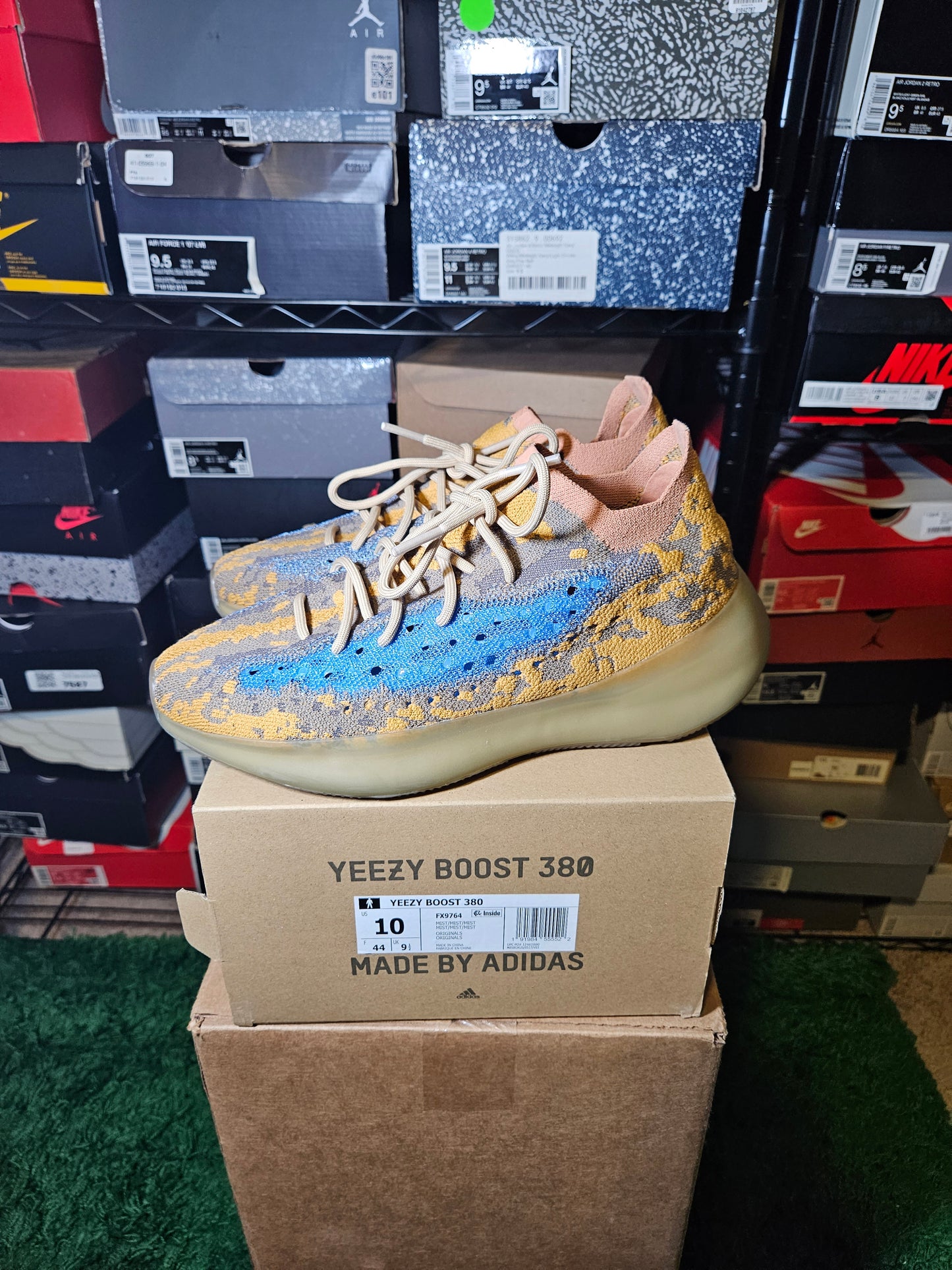 Size 10 - YZY 380 Blue Oat Reflective