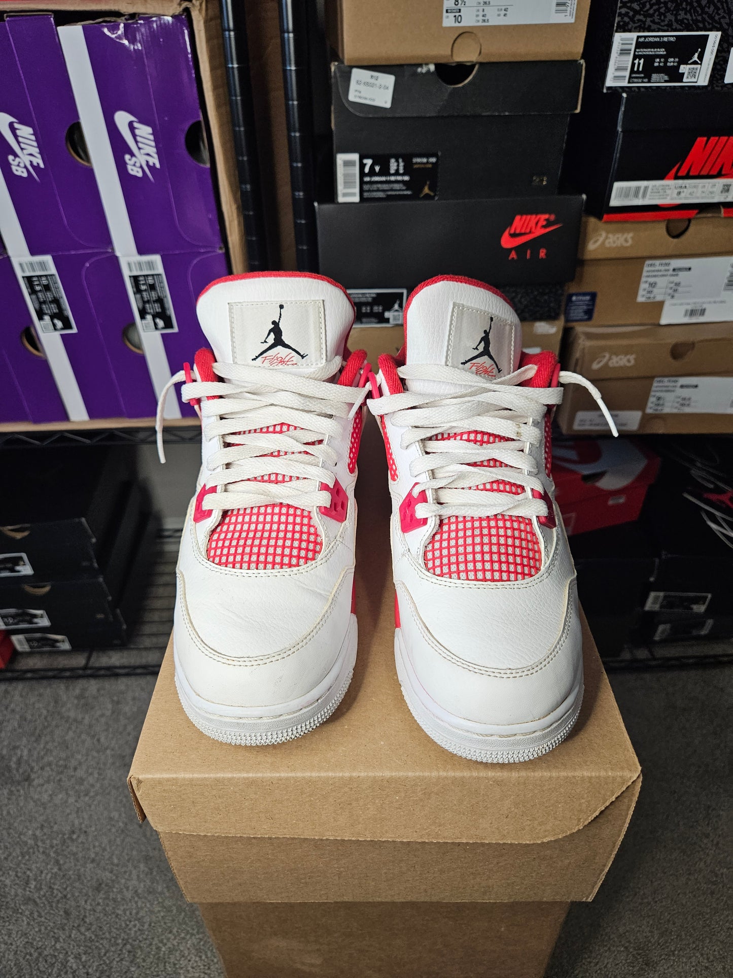 Size 7 - AJ 4 Retro alternate 89 2016