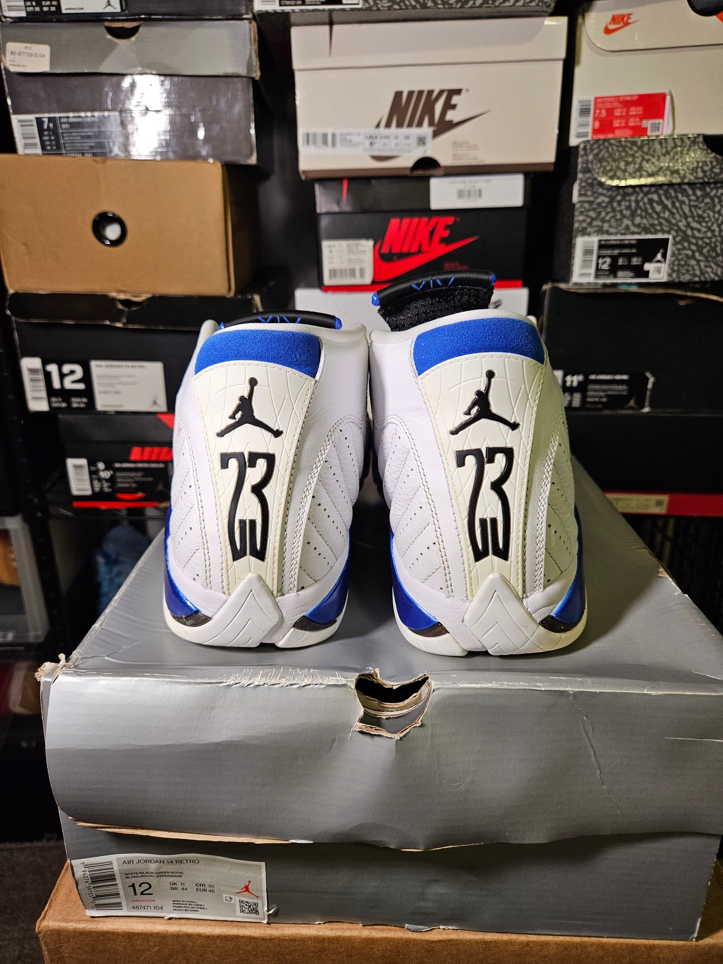 Size 12 - AJ 14 Retro Hyper Royal