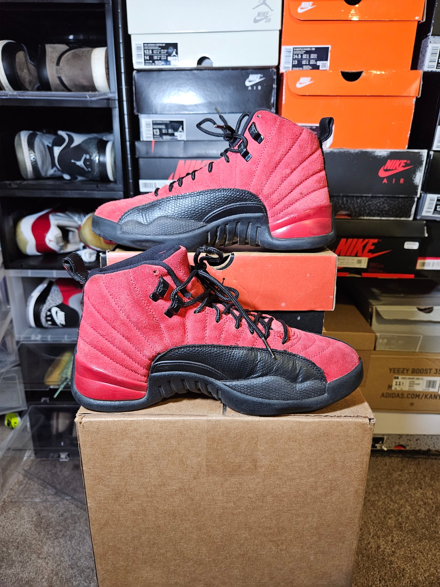 Size 8.5 - AJ 12 Retro Reverse Flu Game 2020