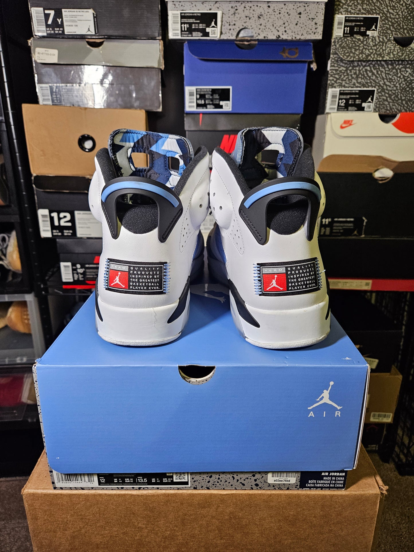 Size 12 - AJ 6 Retro UNC