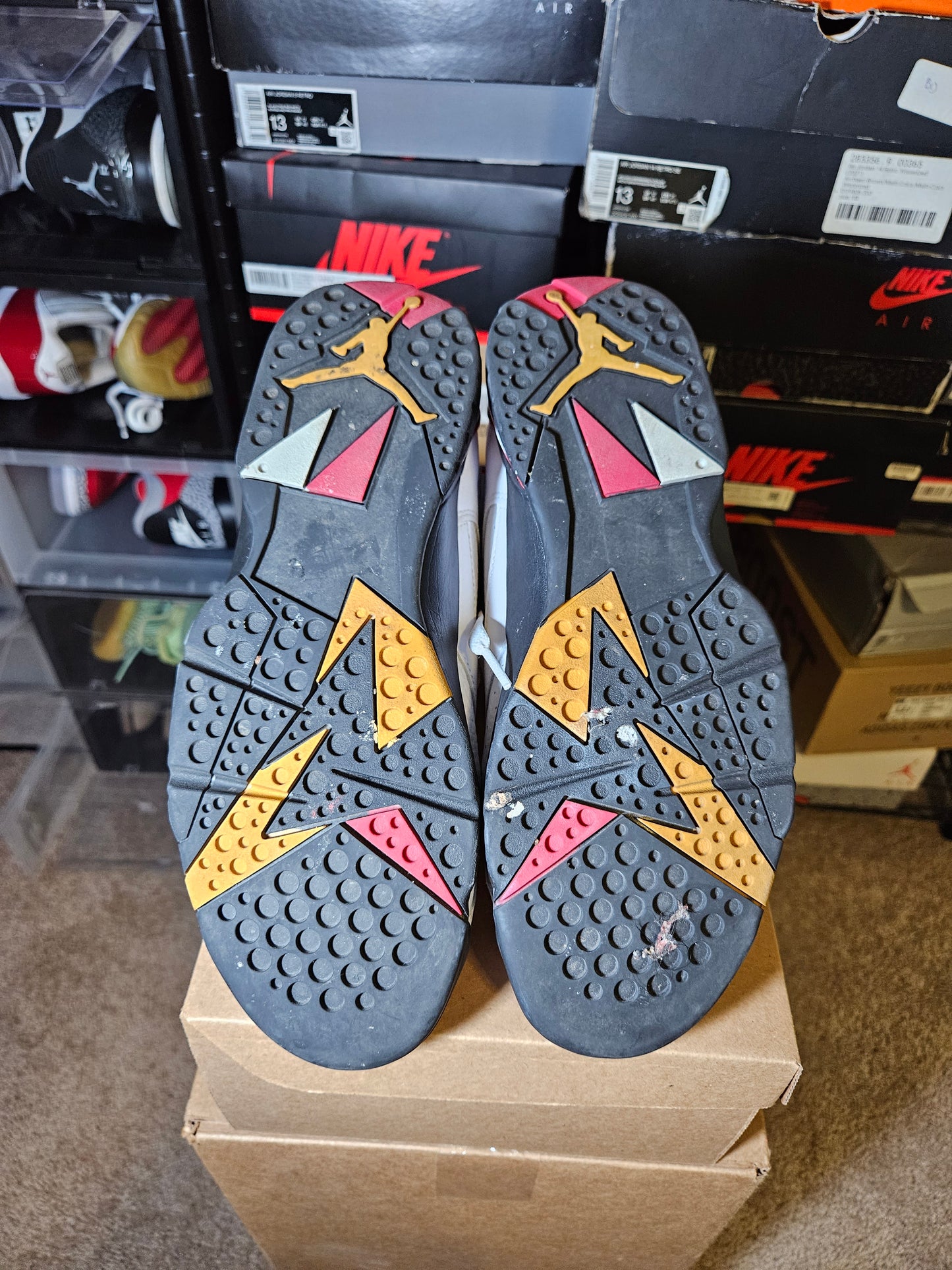 Size 9 - AJ 7 Cardinal 2022