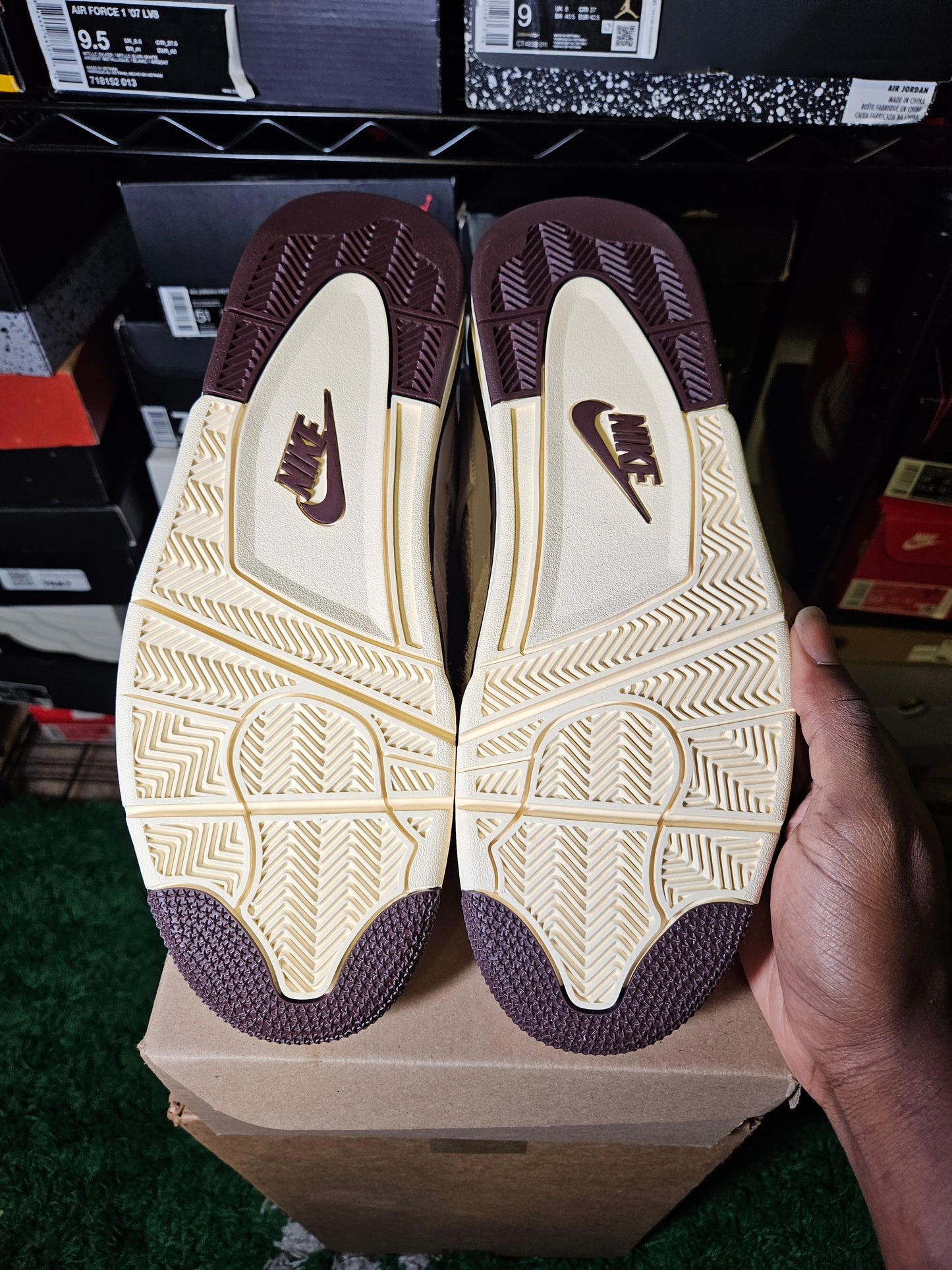 Size 14W/12.M - A Ma Maniére x AJ 4 Retro While You Were Sleeping