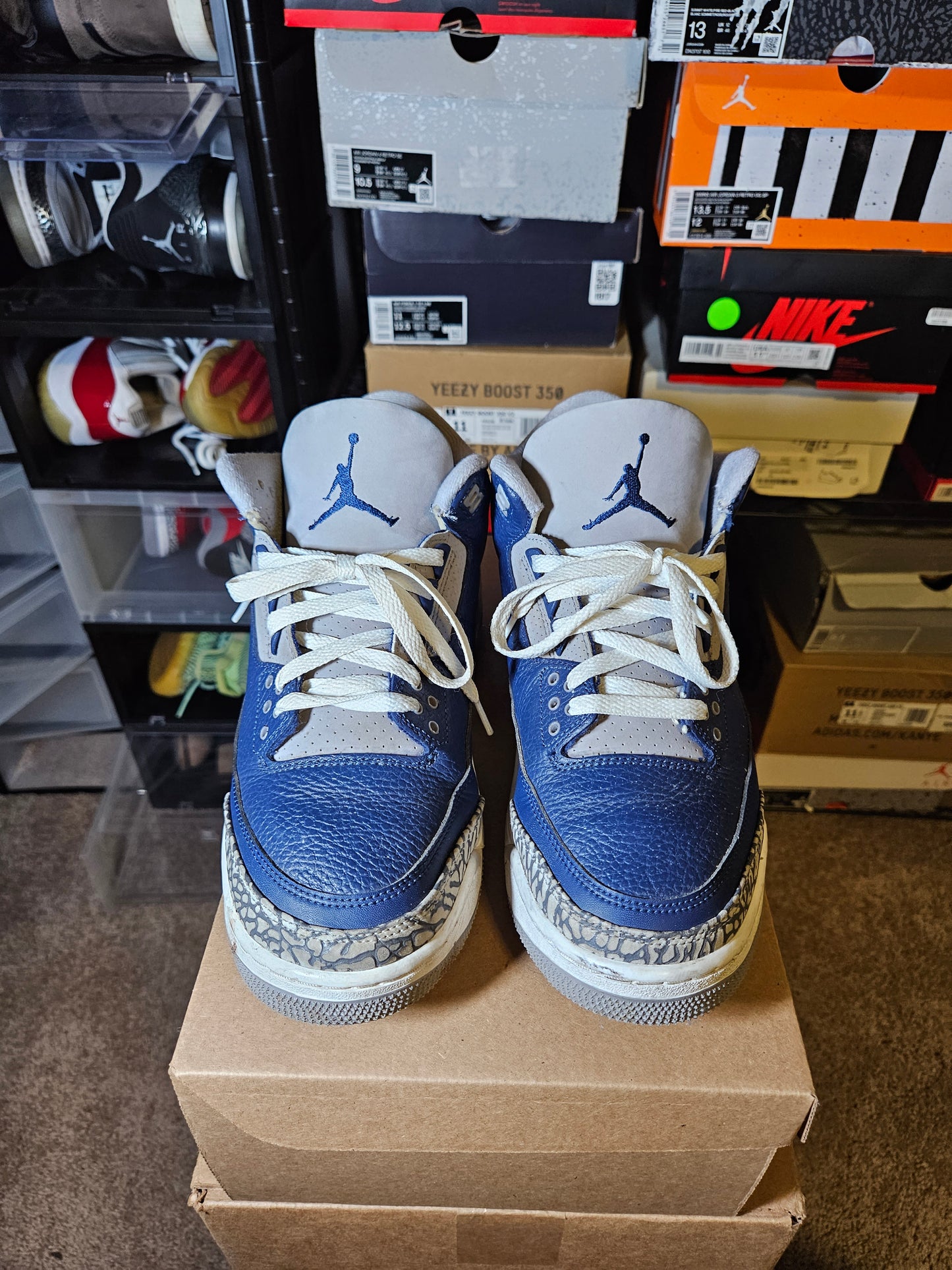 Size 10 - Jordan 3 Retro Georgetown