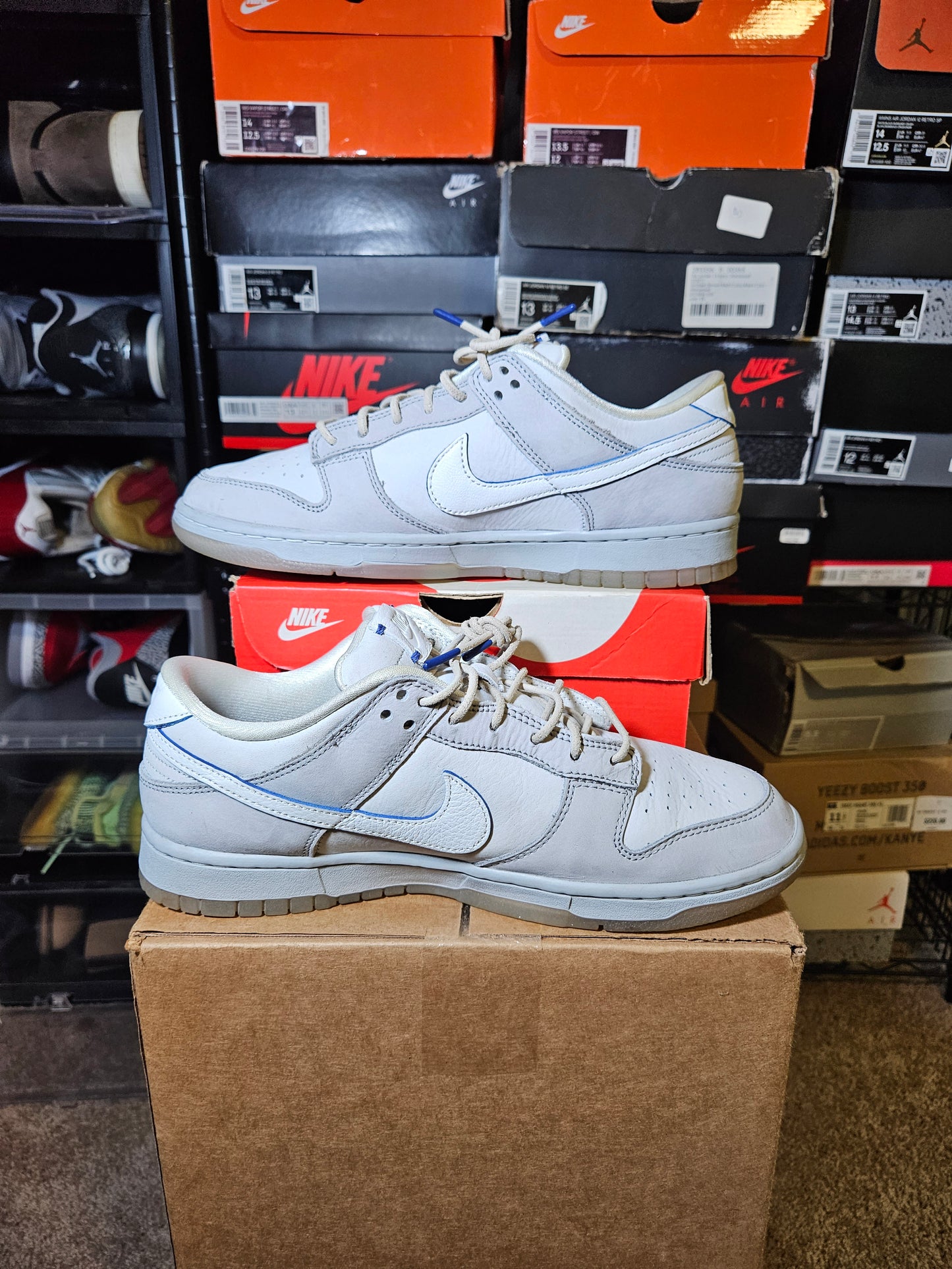 Size 9.5 - Dunk Low Wolf Grey Pure Platinum
