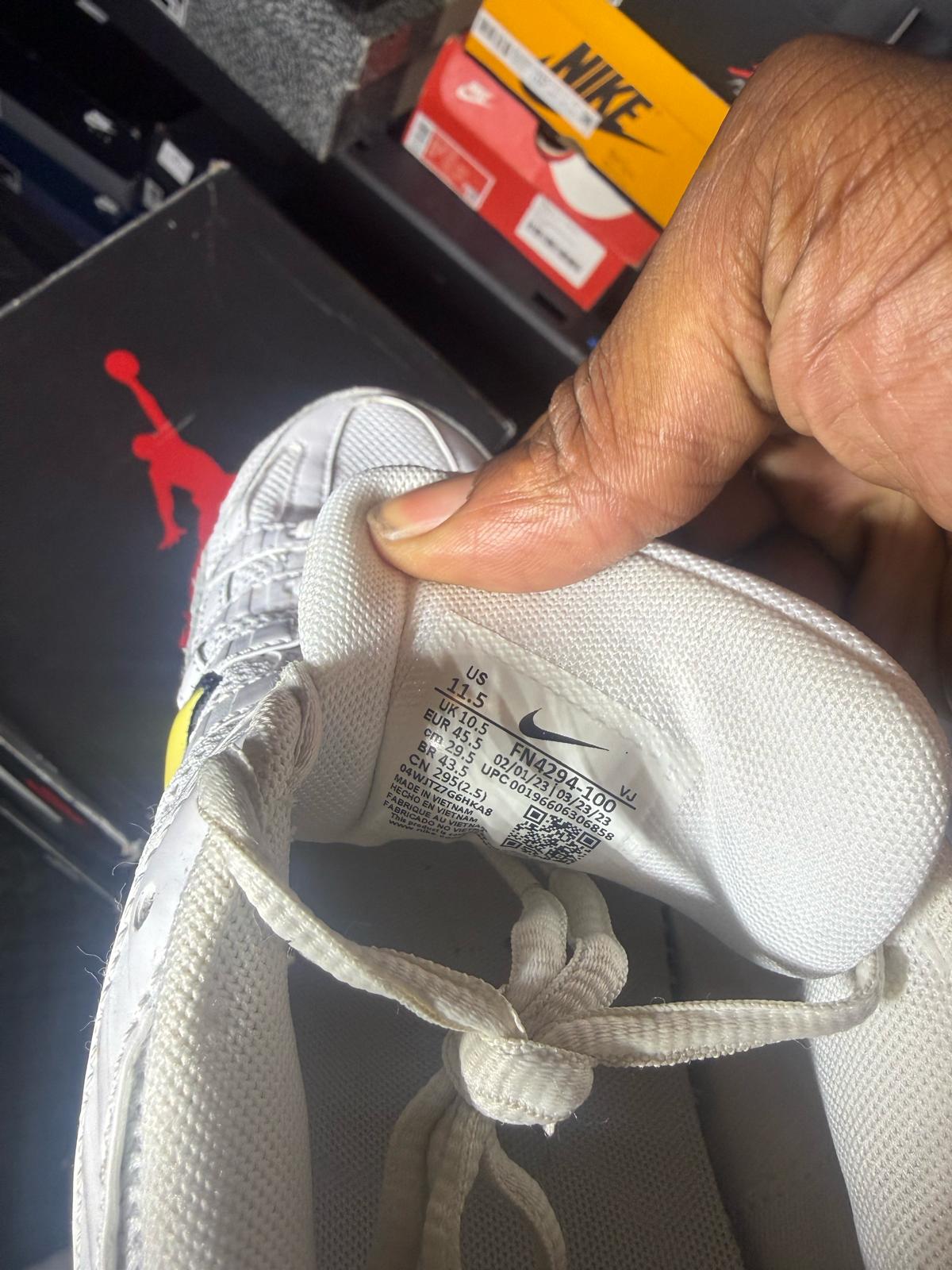 Size 11.5 - P-6000 White Yellow